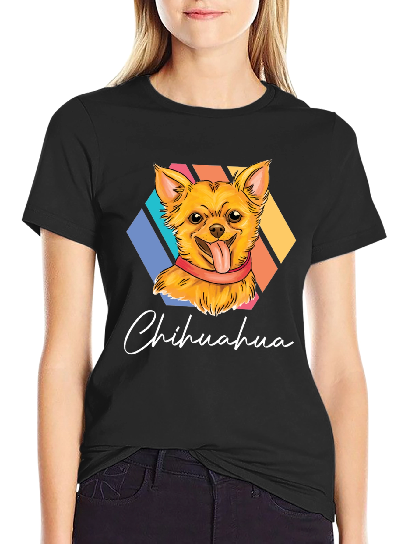 Camiseta Chihuahua Diseño Divertido
