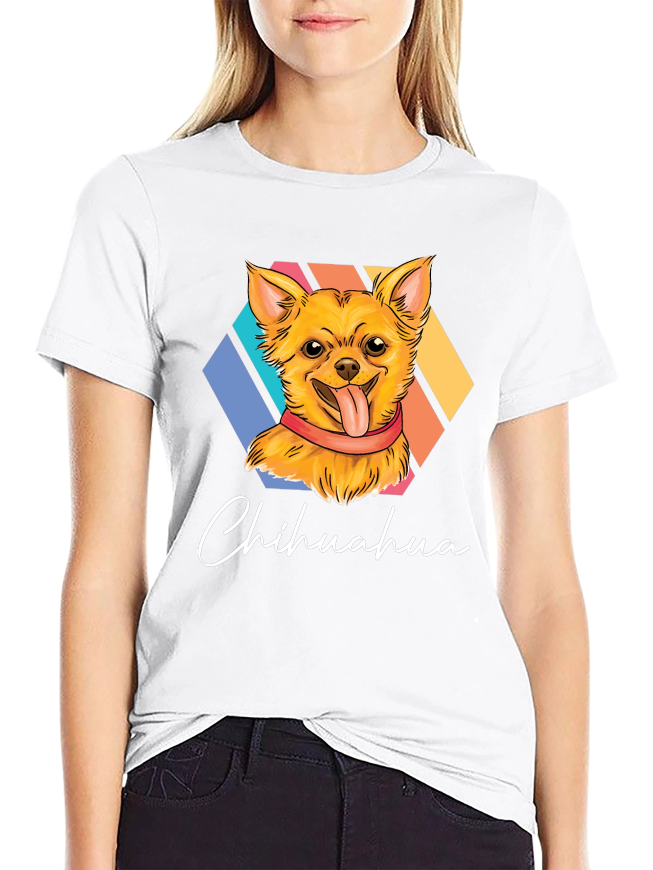 Camiseta Chihuahua Diseño Divertido
