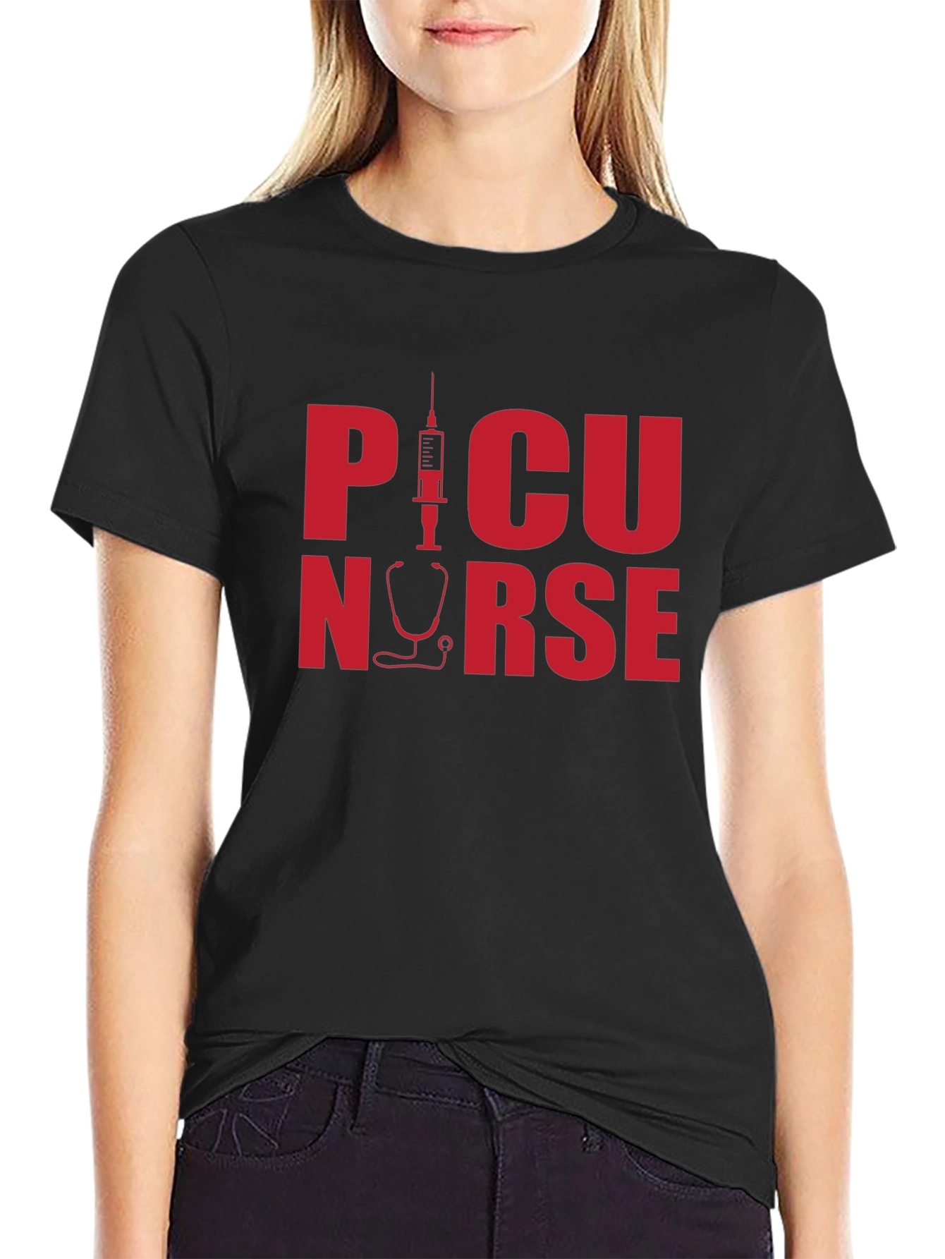 Camiseta PCU Nurse - Diseño Enfermería Cuidados Intensivos