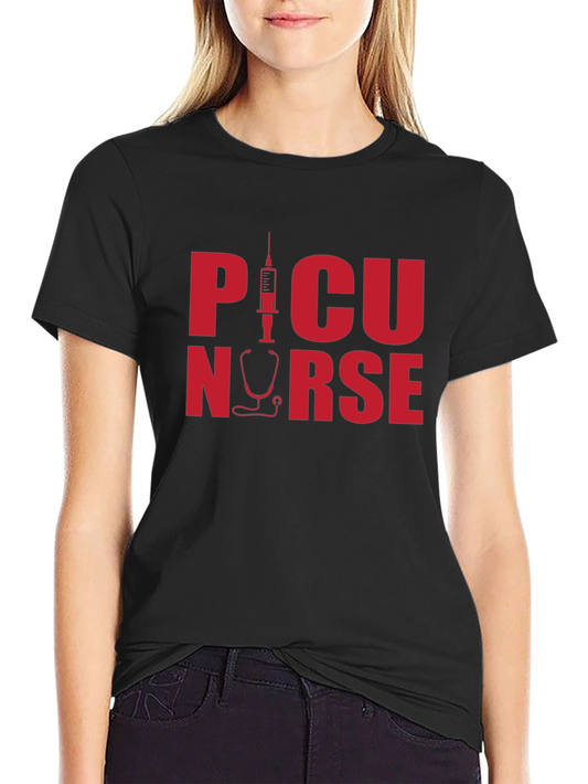 Camiseta PCU Nurse - Diseño Enfermería Cuidados Intensivos