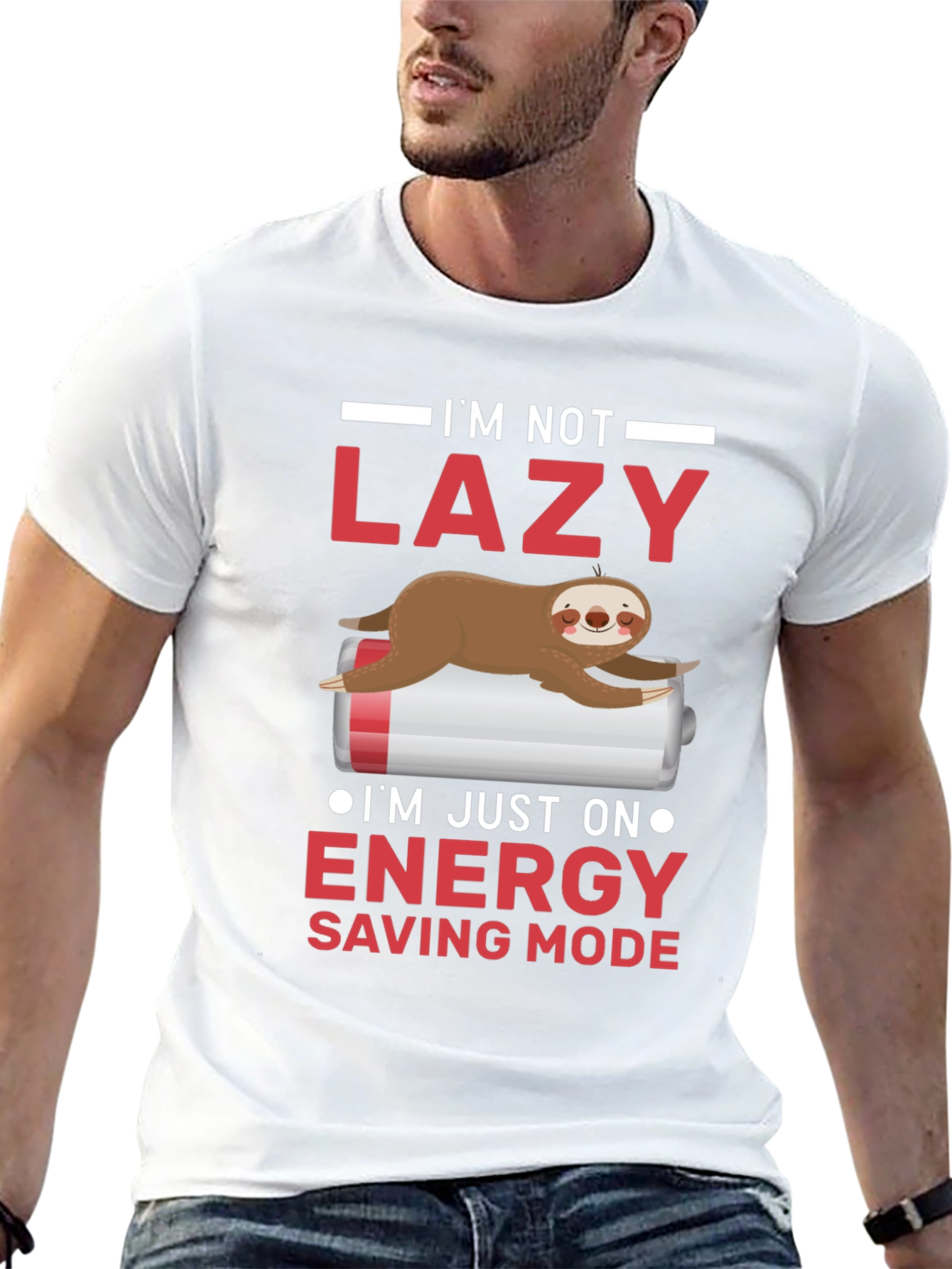 Camiseta Perezosa: Modo Ahorro de Energía
