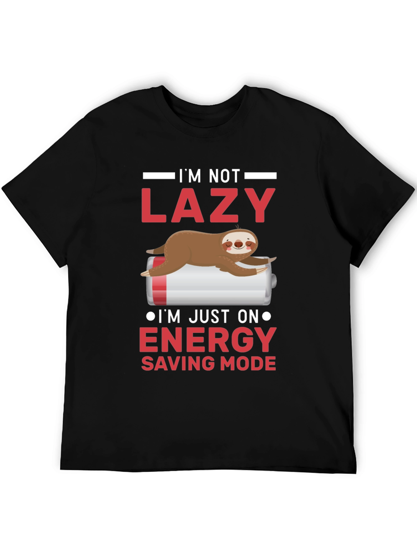 Camiseta Perezosa: Modo Ahorro de Energía