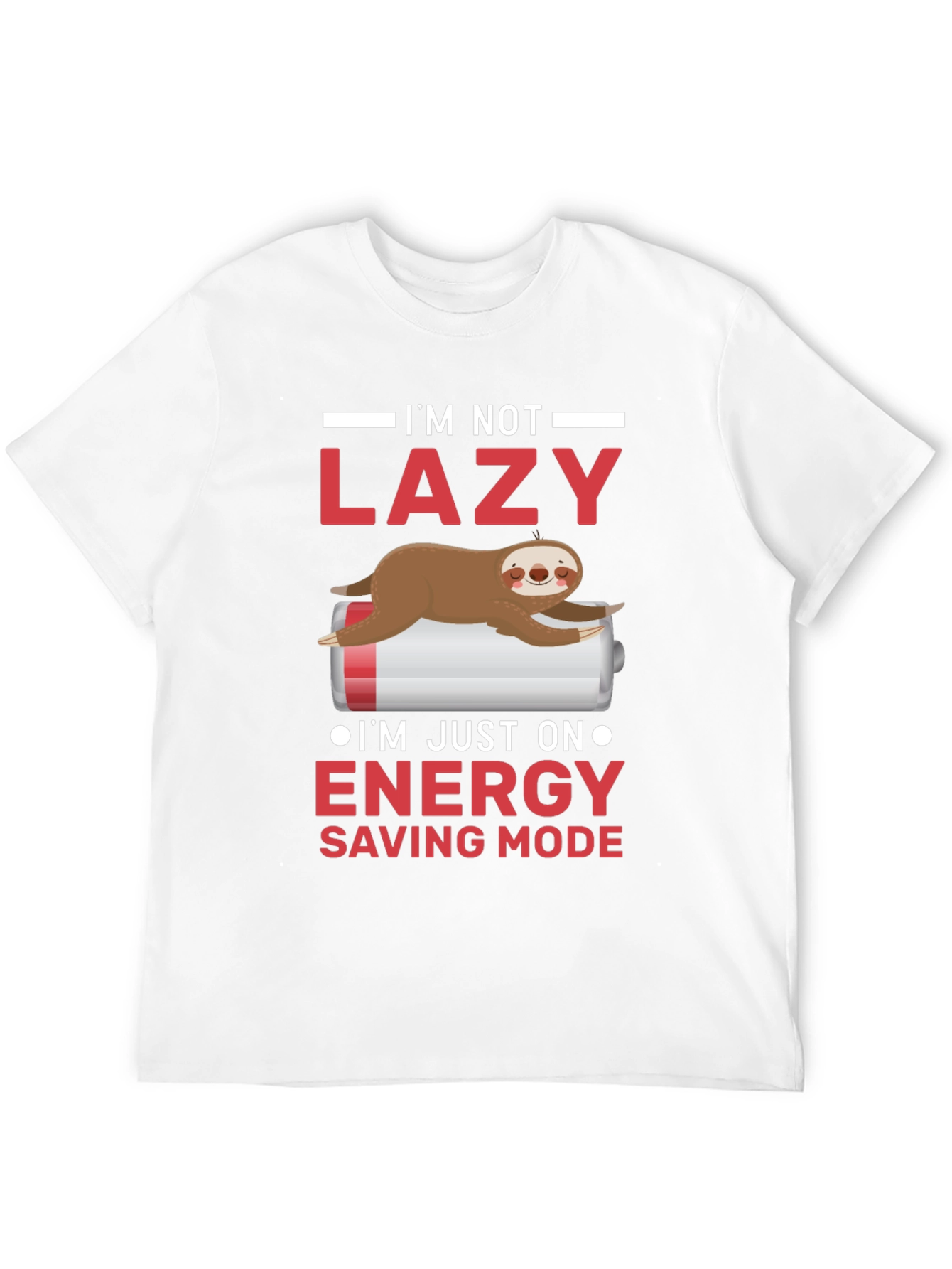 Camiseta Perezosa: Modo Ahorro de Energía