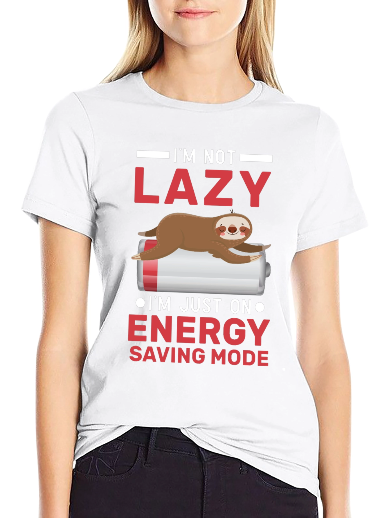 Camiseta Perezosa: Modo Ahorro de Energía