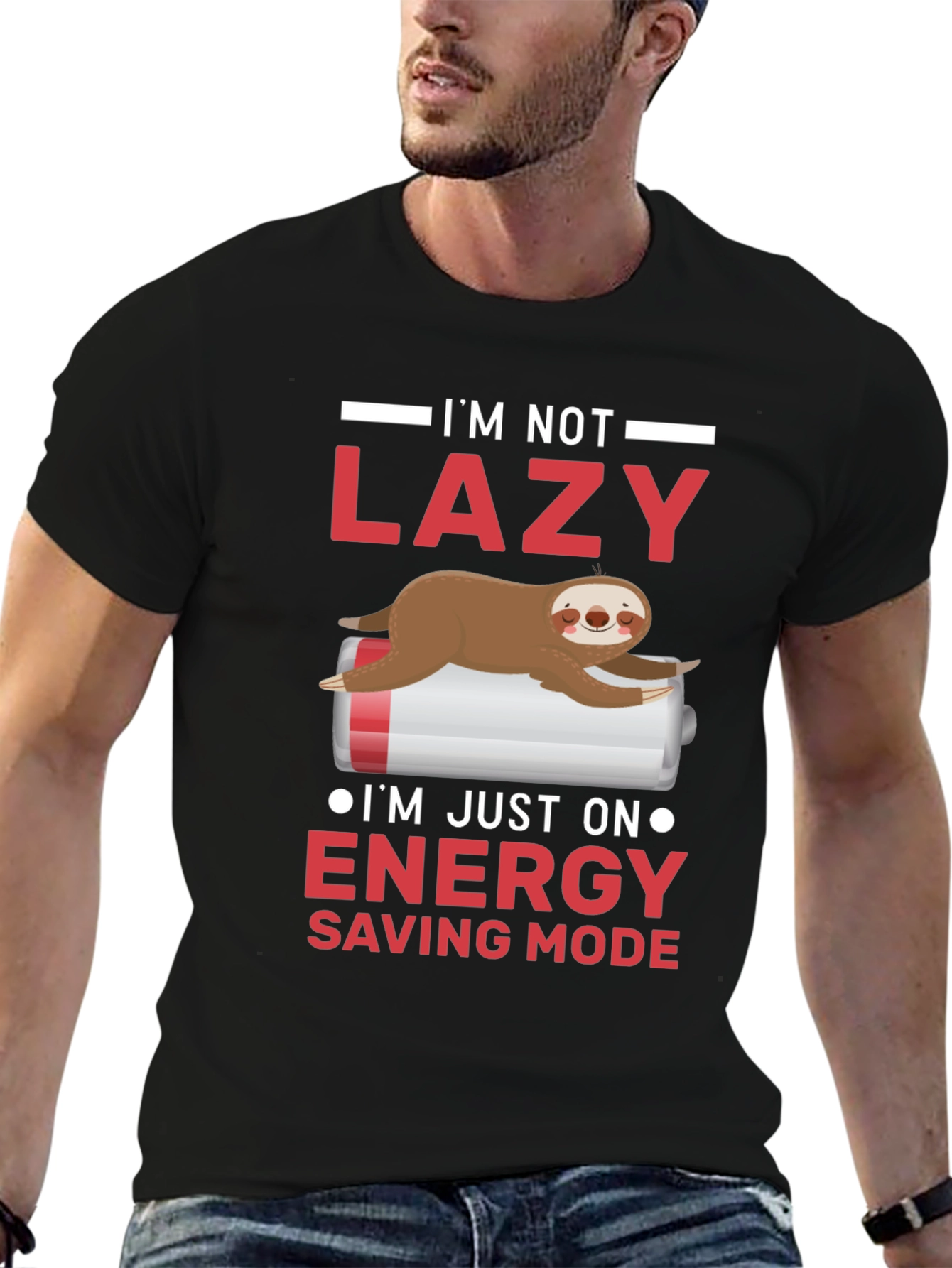 Camiseta Perezosa: Modo Ahorro de Energía