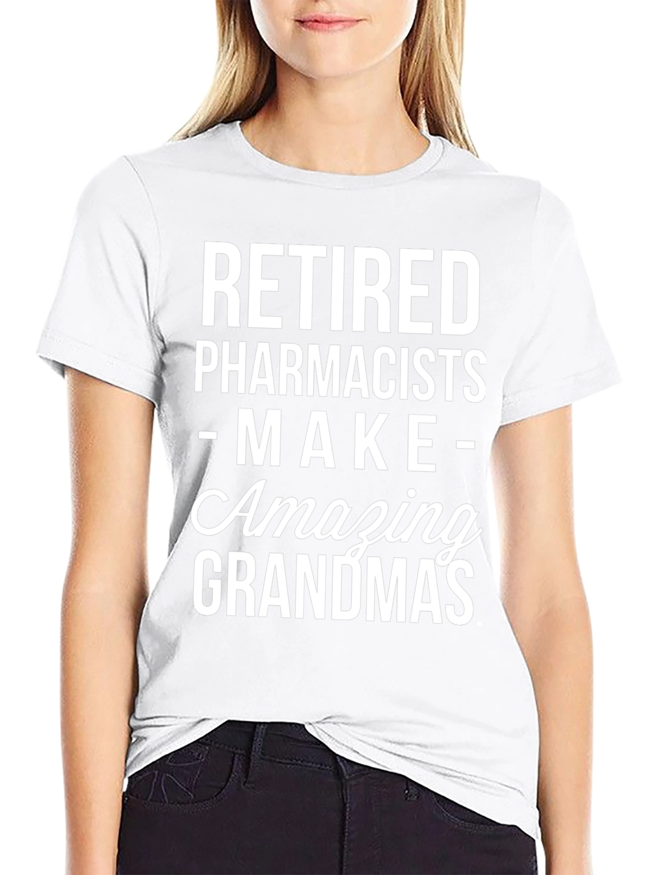 Camiseta Negra: Farmacéuticos Jubilados Abuelas Increíbles