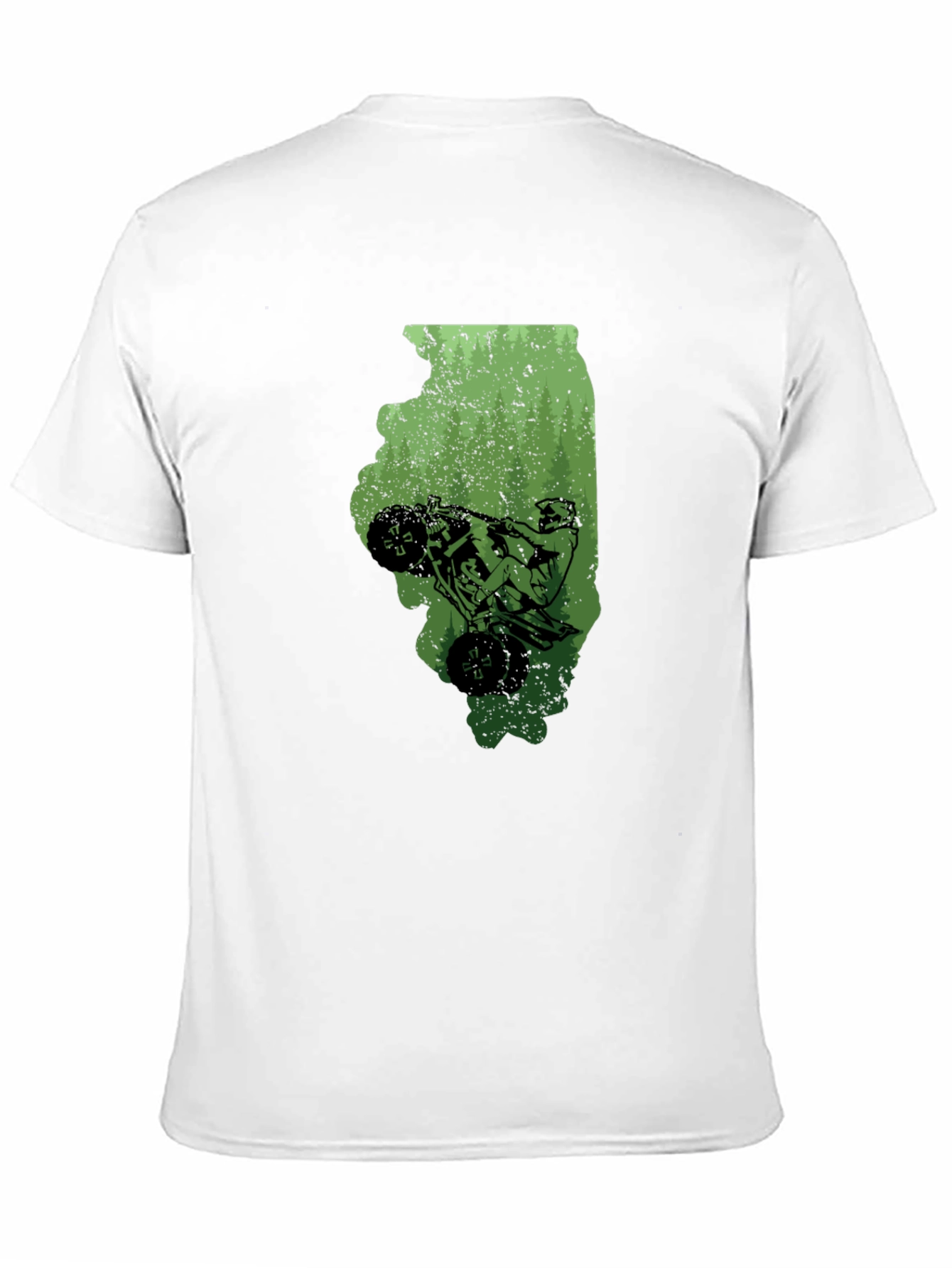Camiseta Negra Illinois ATV