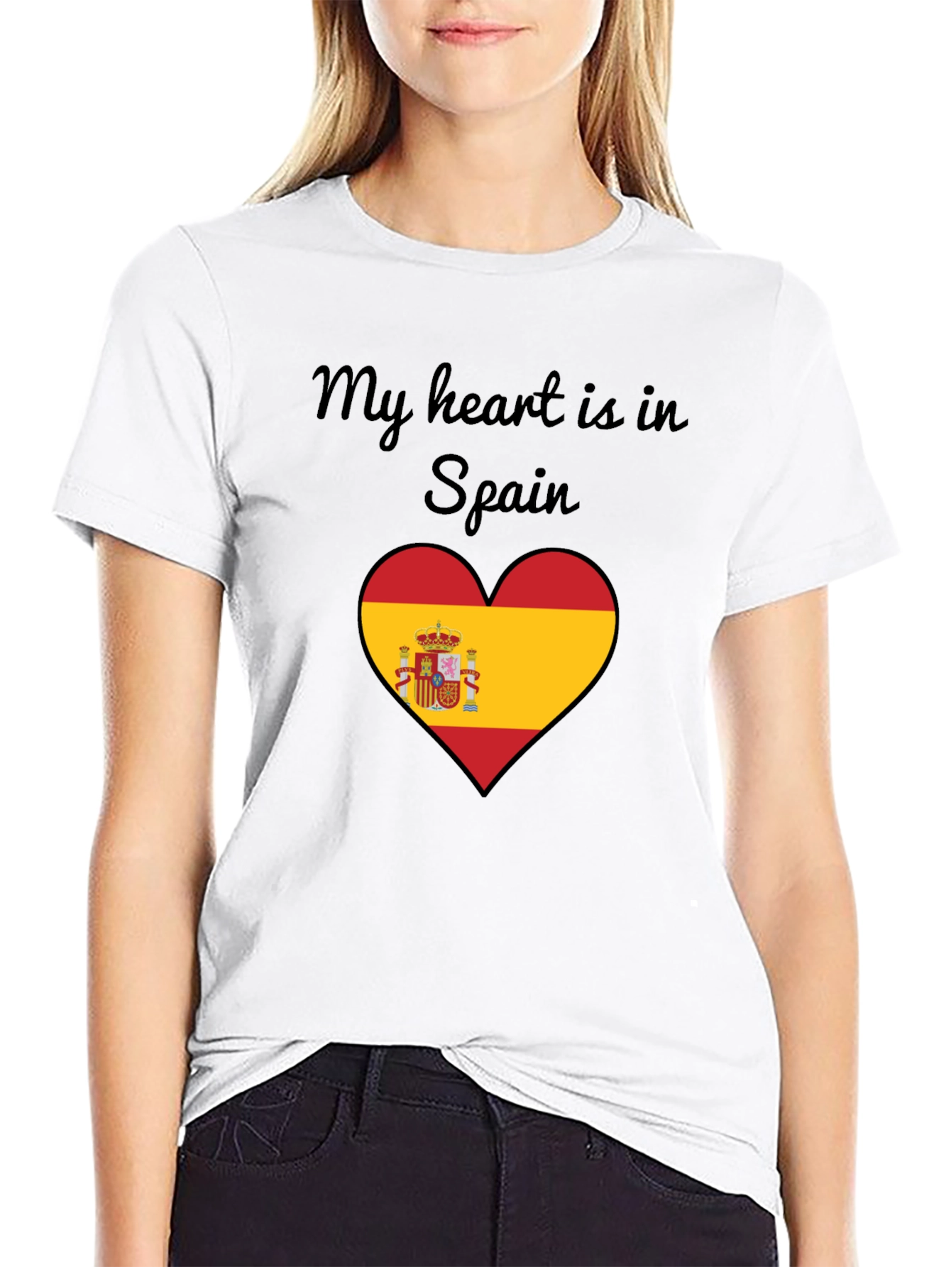 Camiseta España: Mi Corazón Está Allí