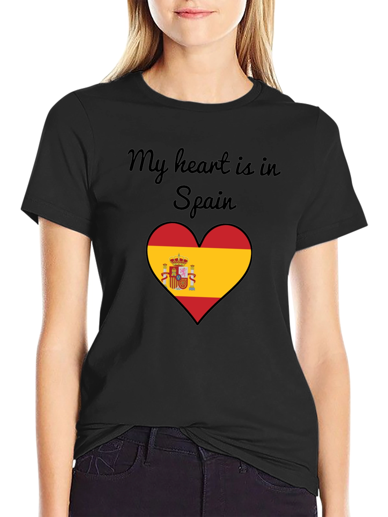 Camiseta España: Mi Corazón Está Allí