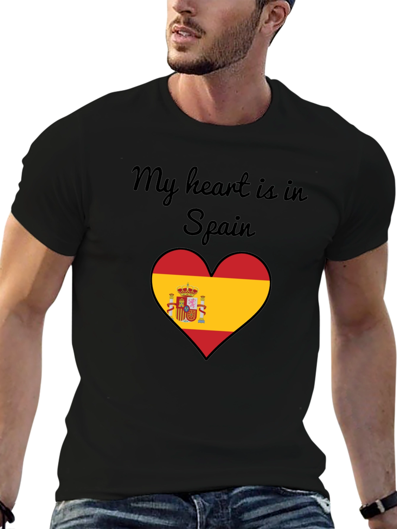 Camiseta España: Mi Corazón Está Allí