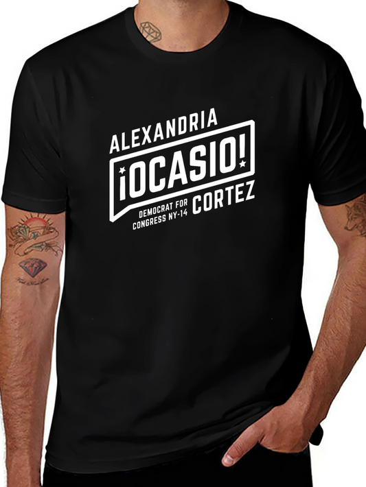 Camiseta Alexandria Ocasio Cortez - Apoya a tu candidata