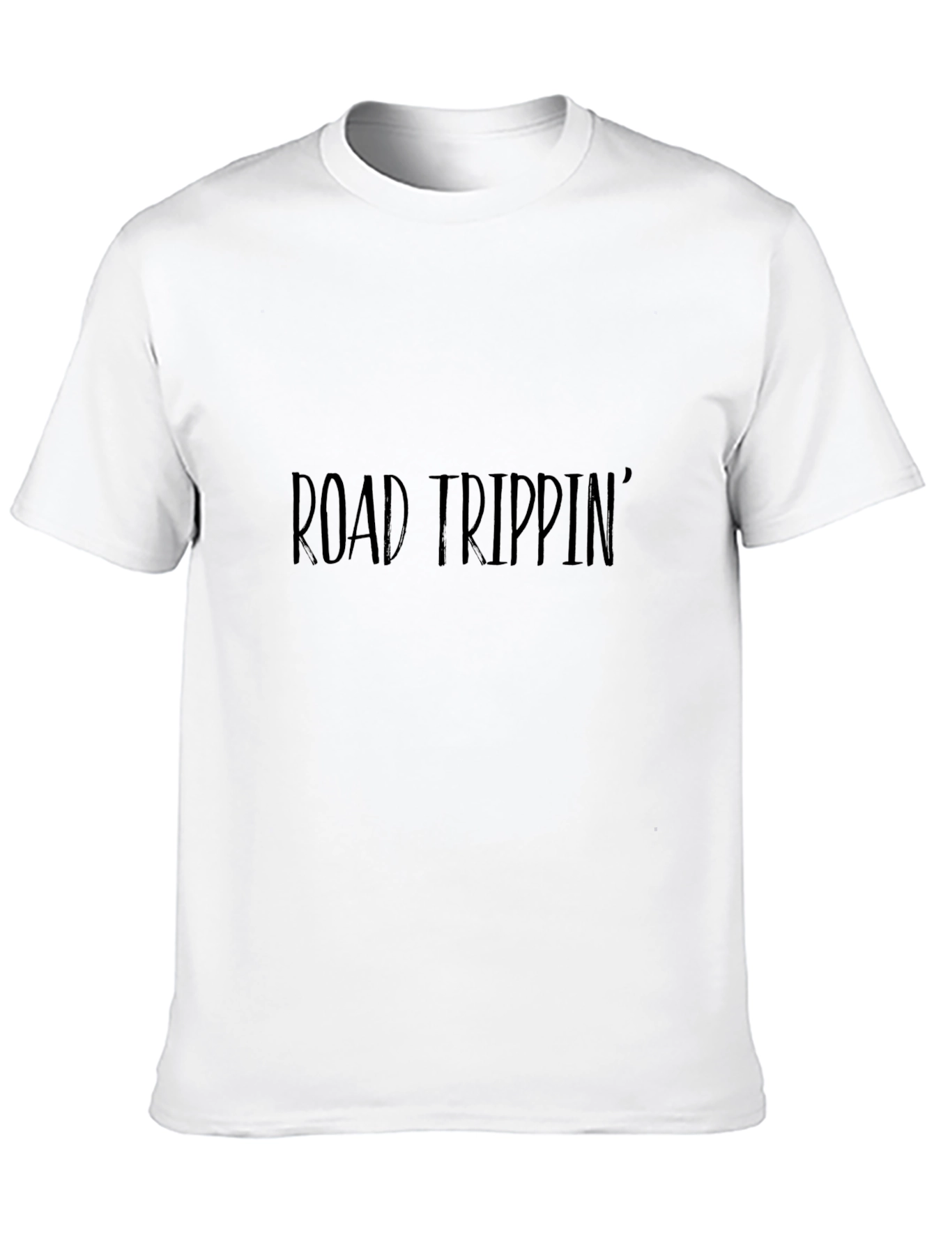 Camiseta Negra Road Trippin Casual Unisex