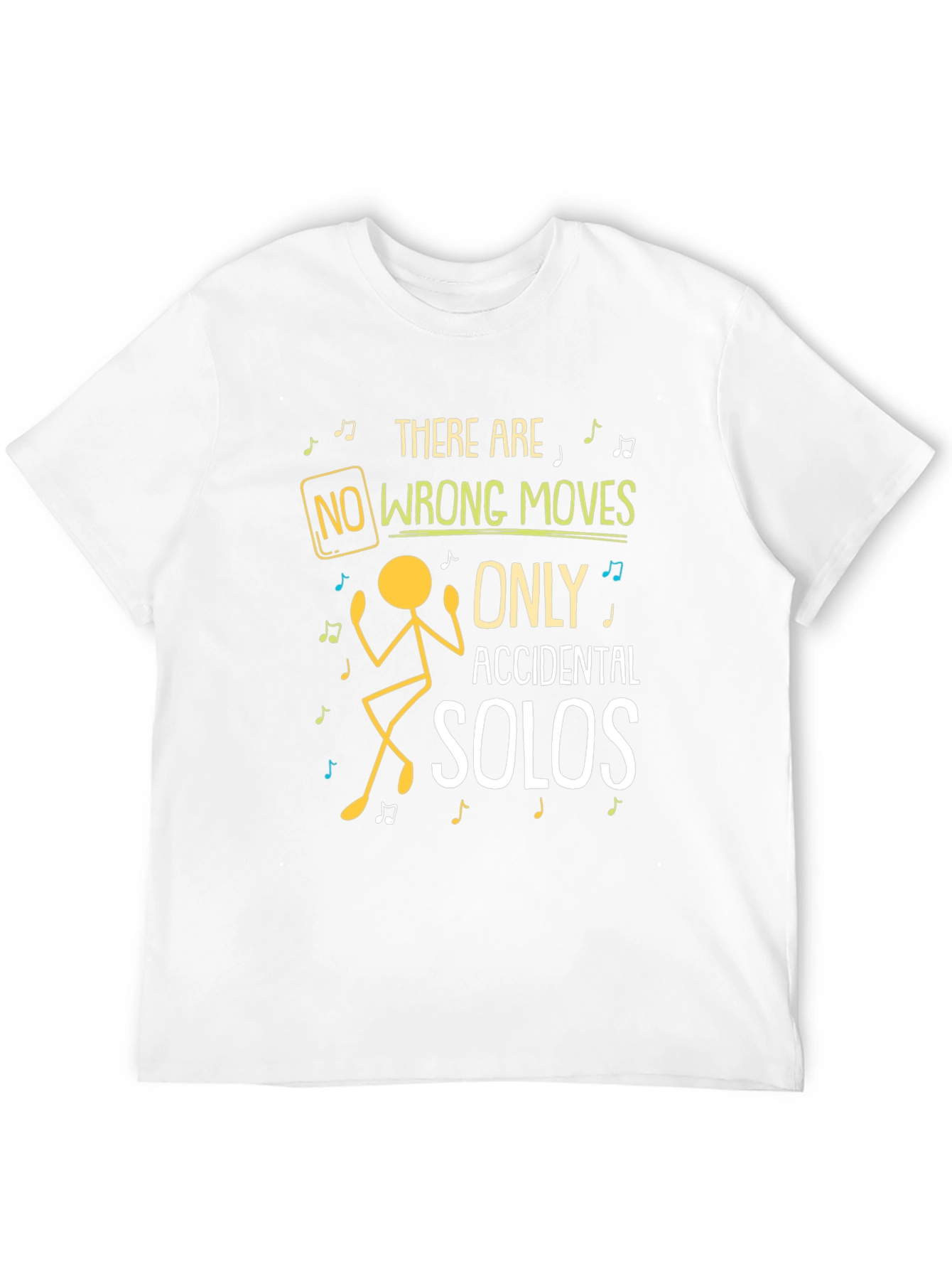 Camiseta Negra con Diseño Divertido de Baile