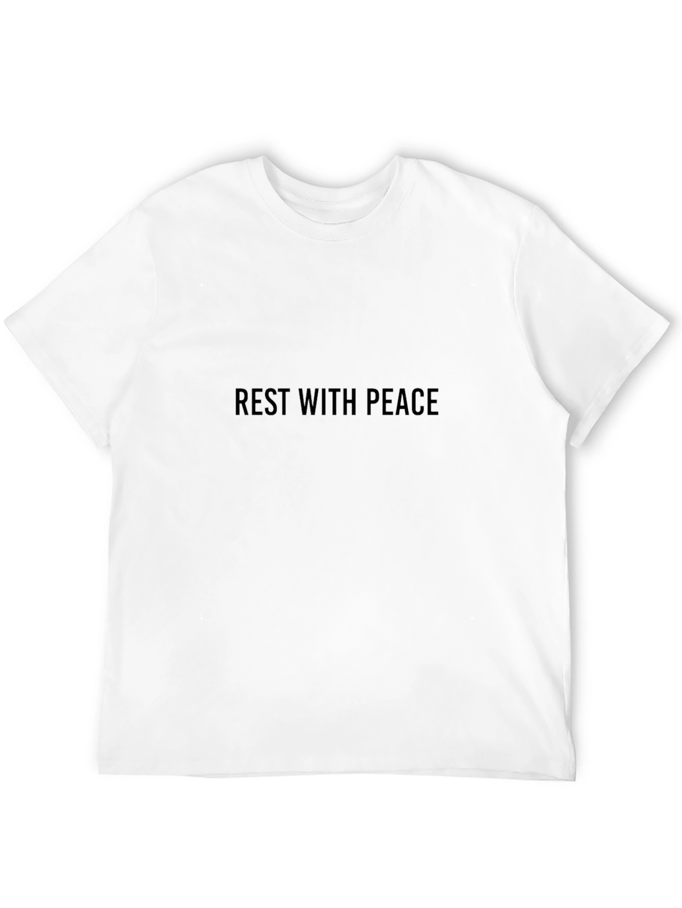 Camiseta Negra Rest With Peace