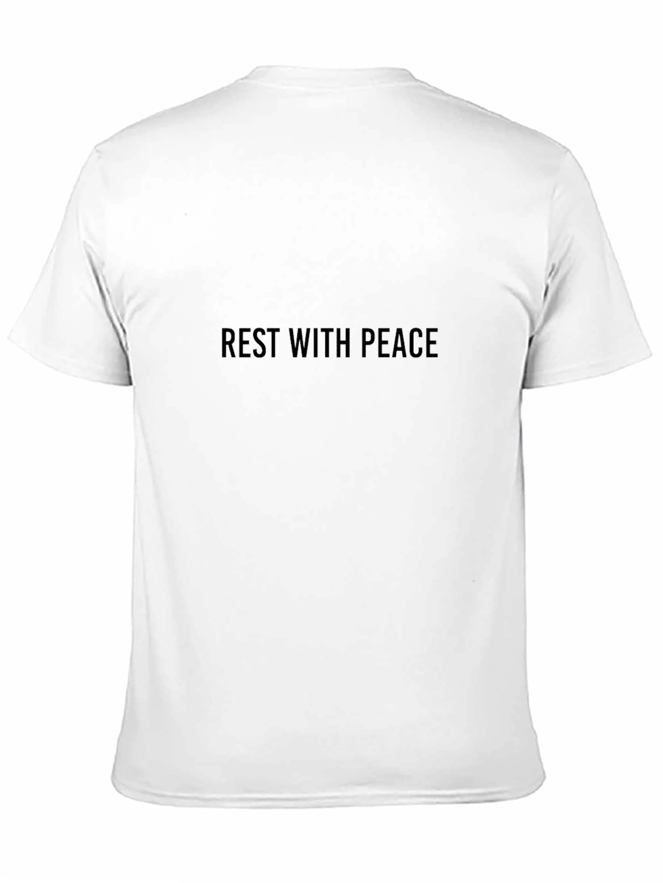 Camiseta Negra Rest With Peace