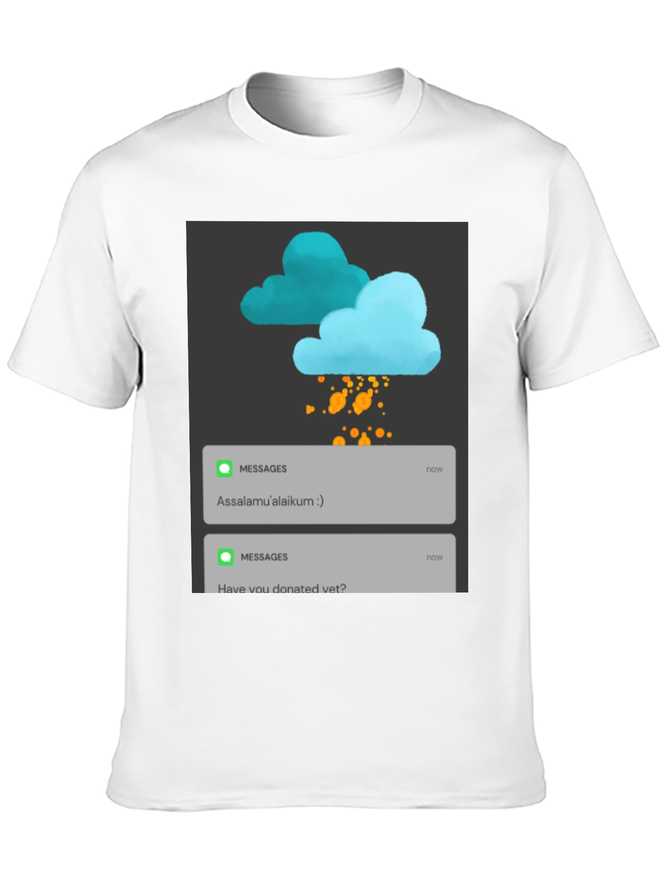 Camiseta Negra Mensajes Divertidos