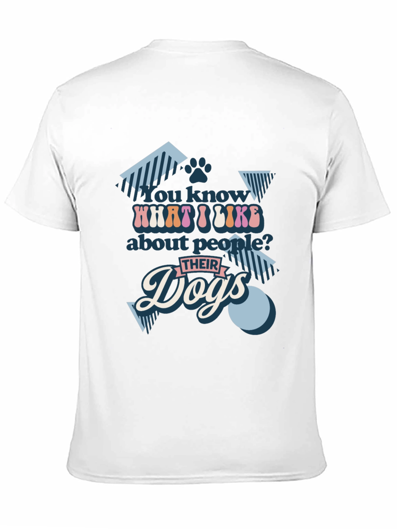 Camiseta Negra con Diseño de Amantes de los Perros