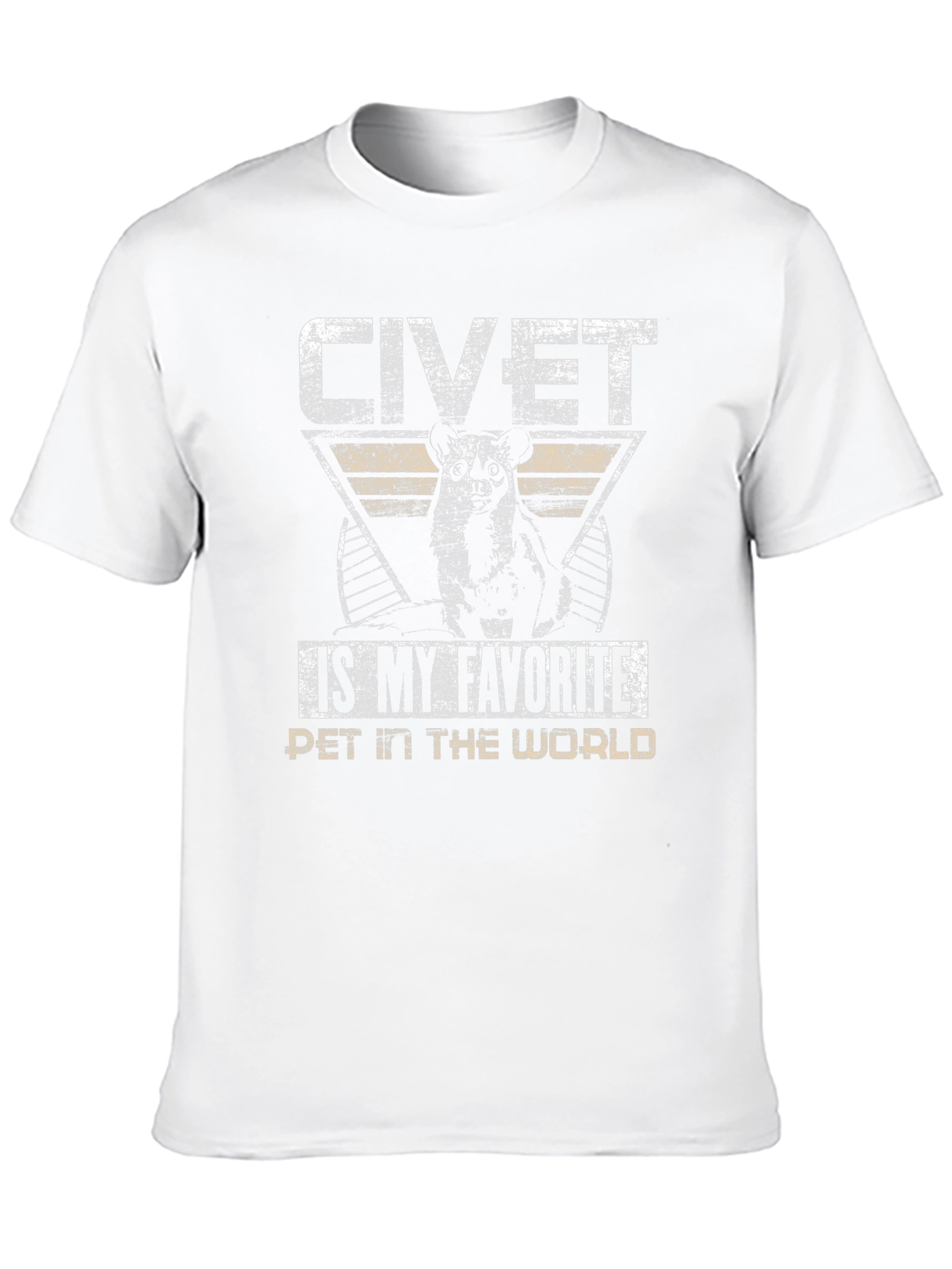 Camiseta Negra Civeta Mi Mascota Favorita
