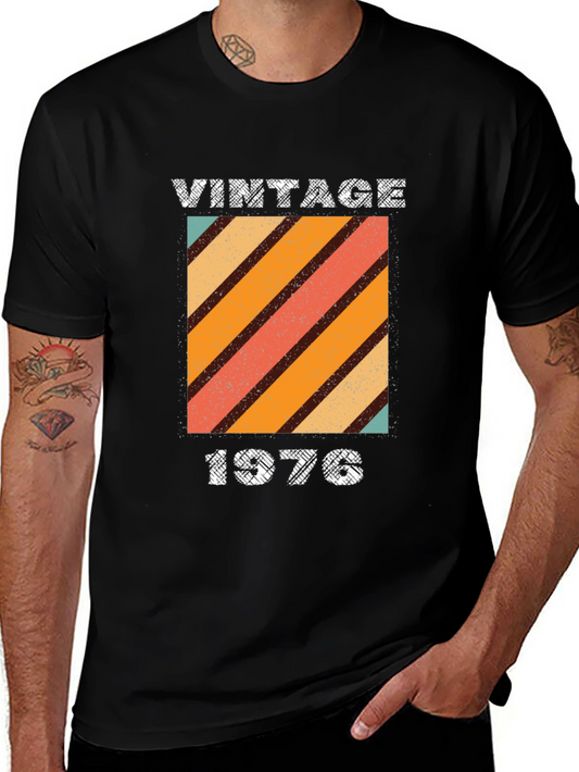 Camiseta Vintage 1976 Estilo Retro
