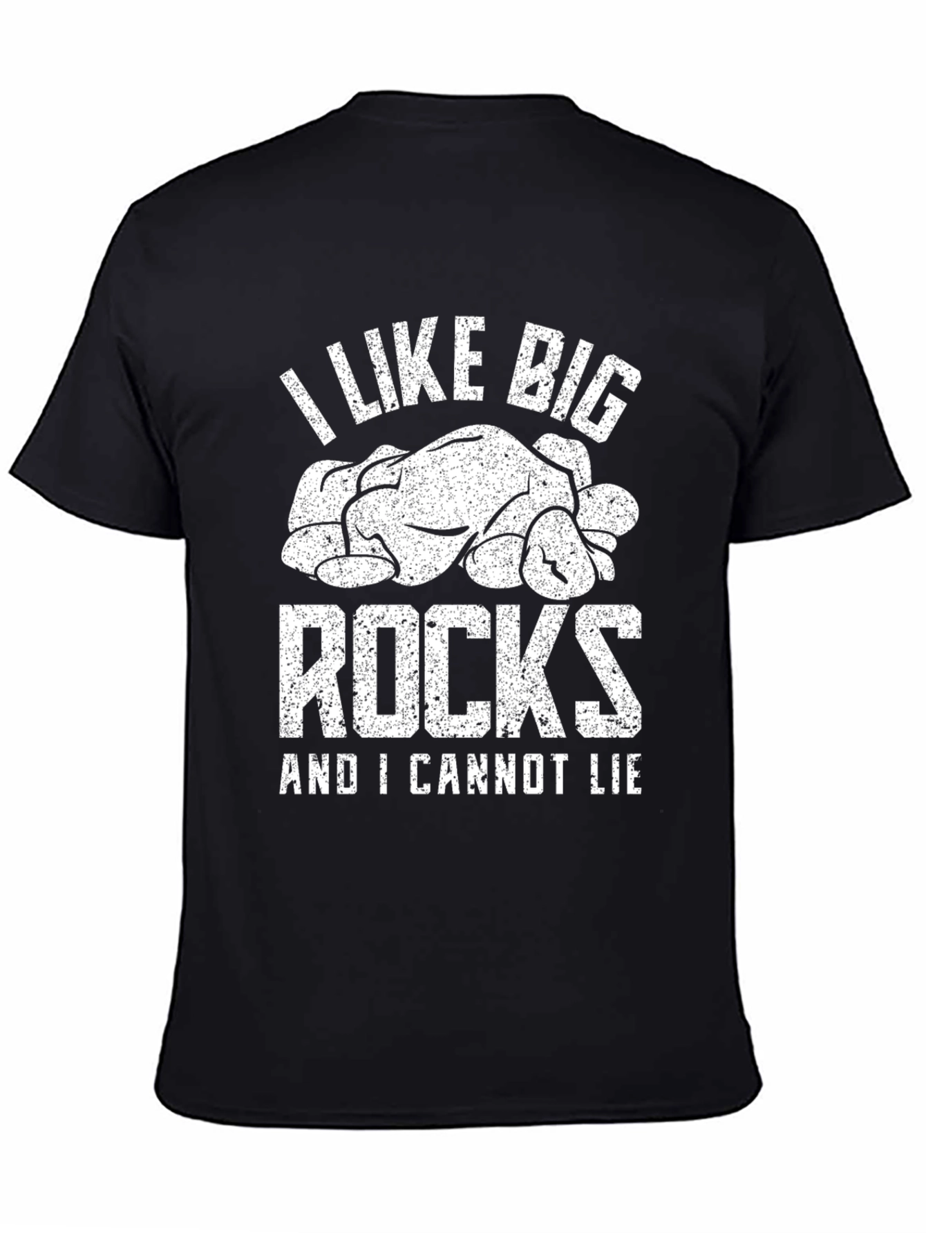 Camiseta Negra I Like Big Rocks