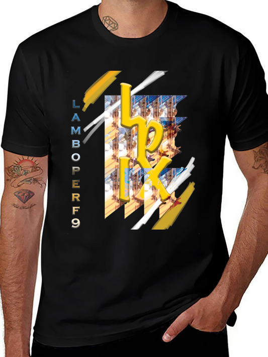 Camiseta Negra Estampada: Diseño Moderno y Atractivo