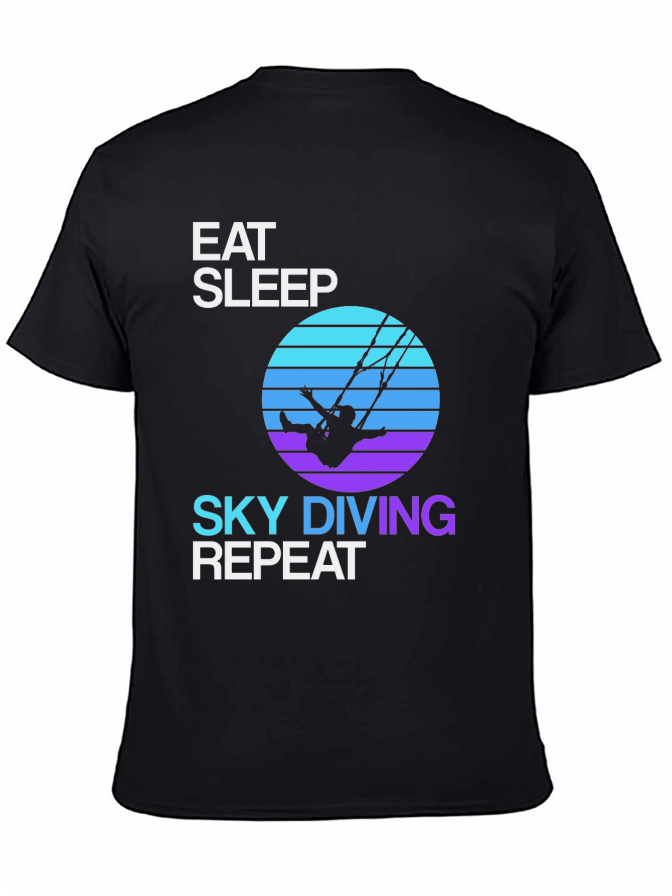 Camiseta Eat Sleep Skydiving Repeat