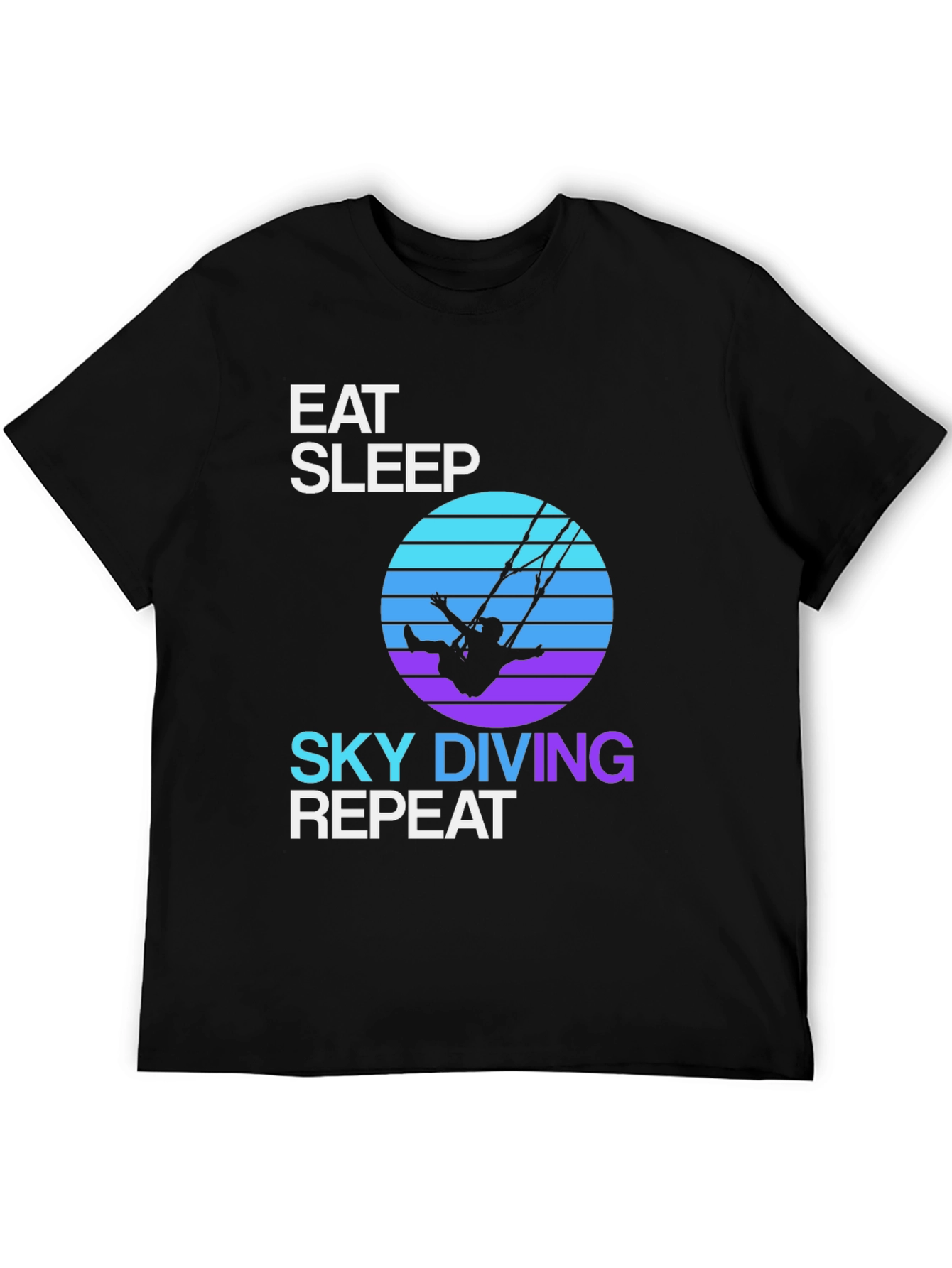 Camiseta Eat Sleep Skydiving Repeat