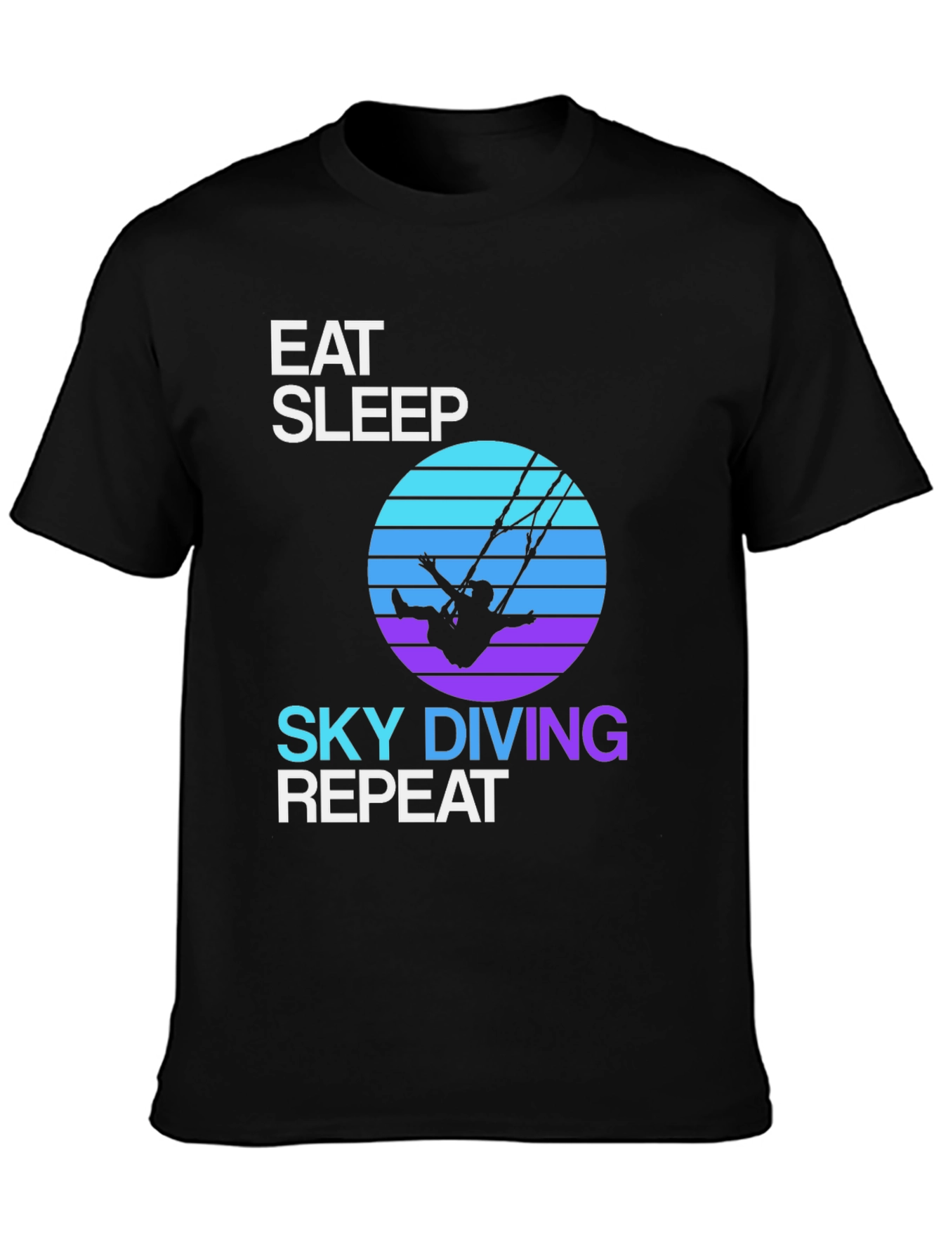 Camiseta Eat Sleep Skydiving Repeat