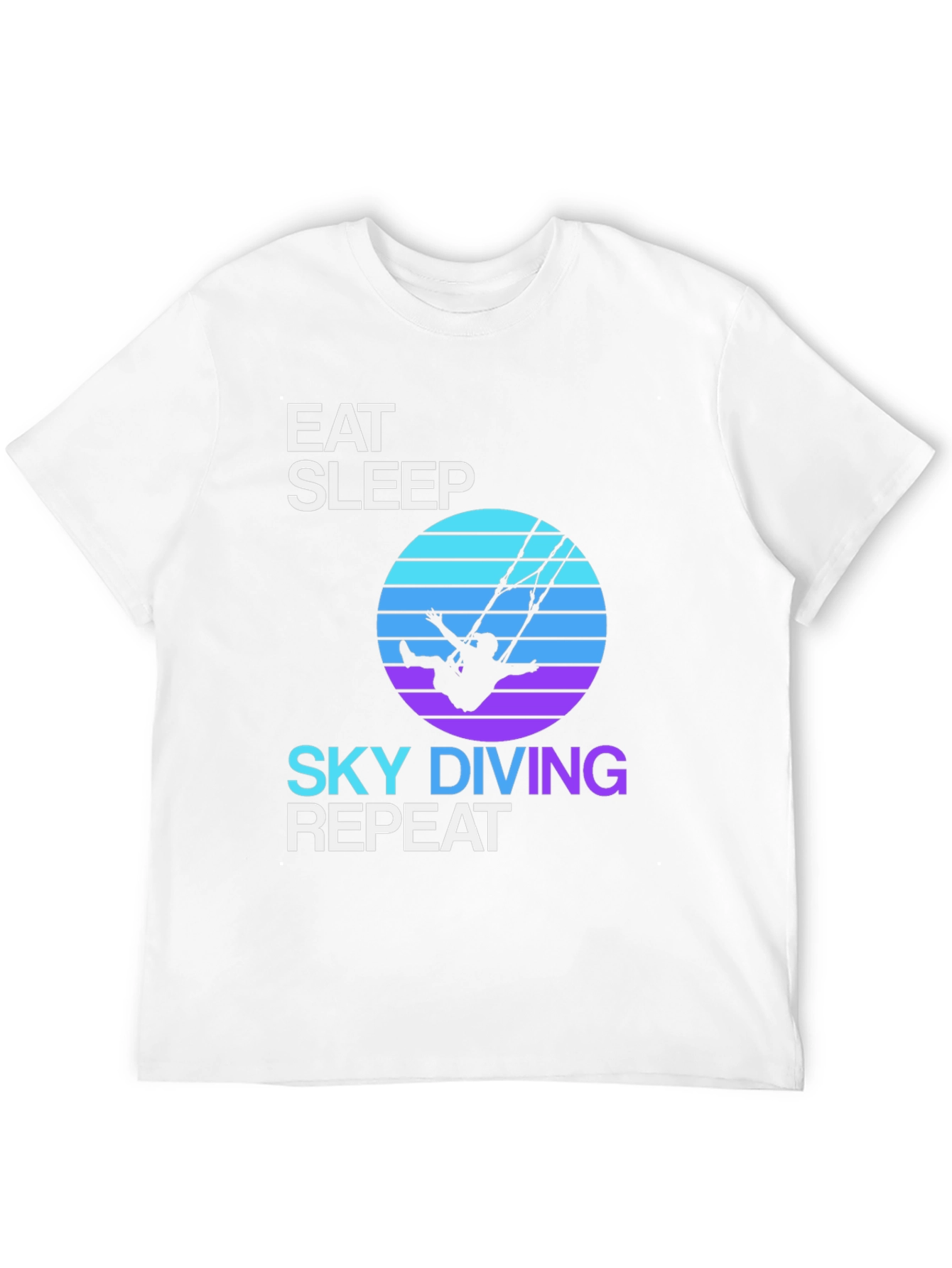 Camiseta Eat Sleep Skydiving Repeat