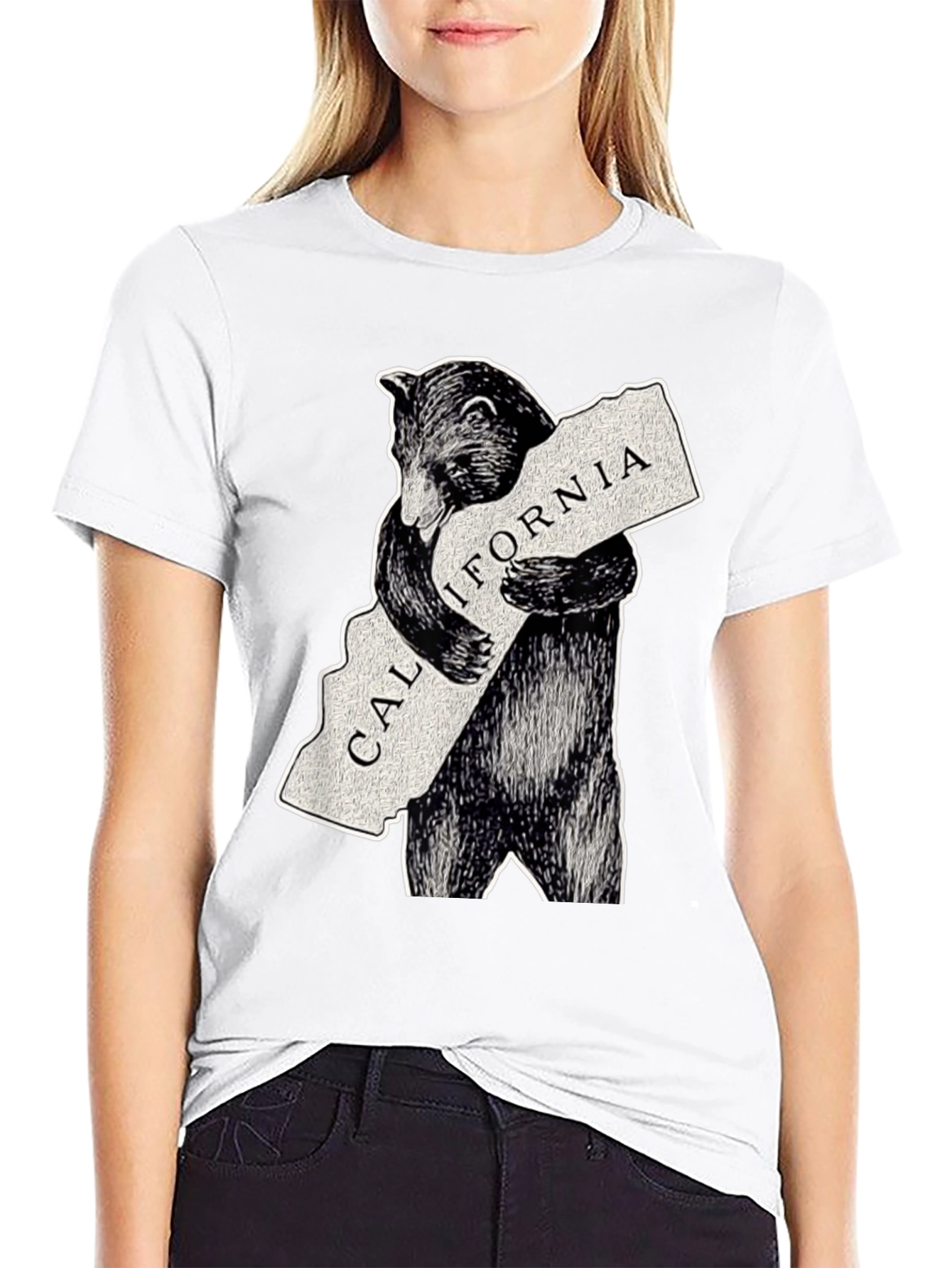 Camiseta Oso California - Diseño Único