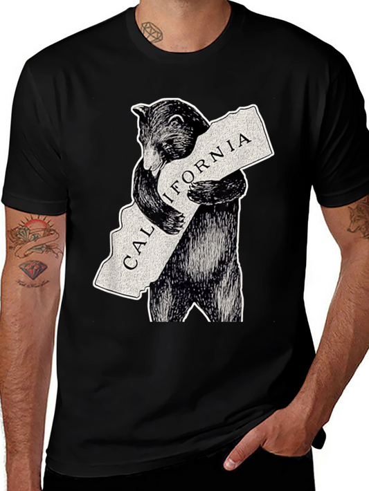 Camiseta Oso California - Diseño Único