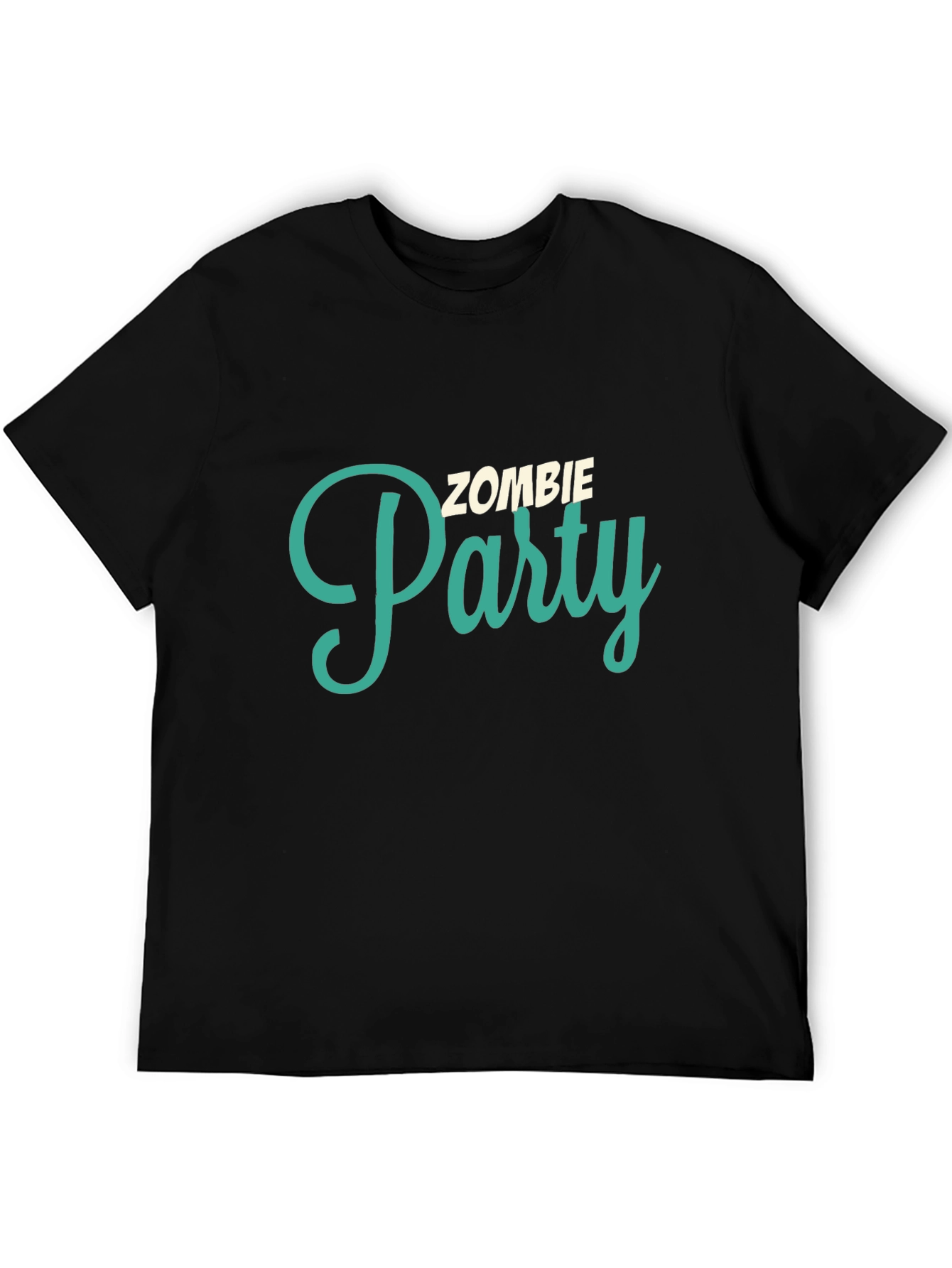Camiseta Negra: ¡Fiesta Zombie!
