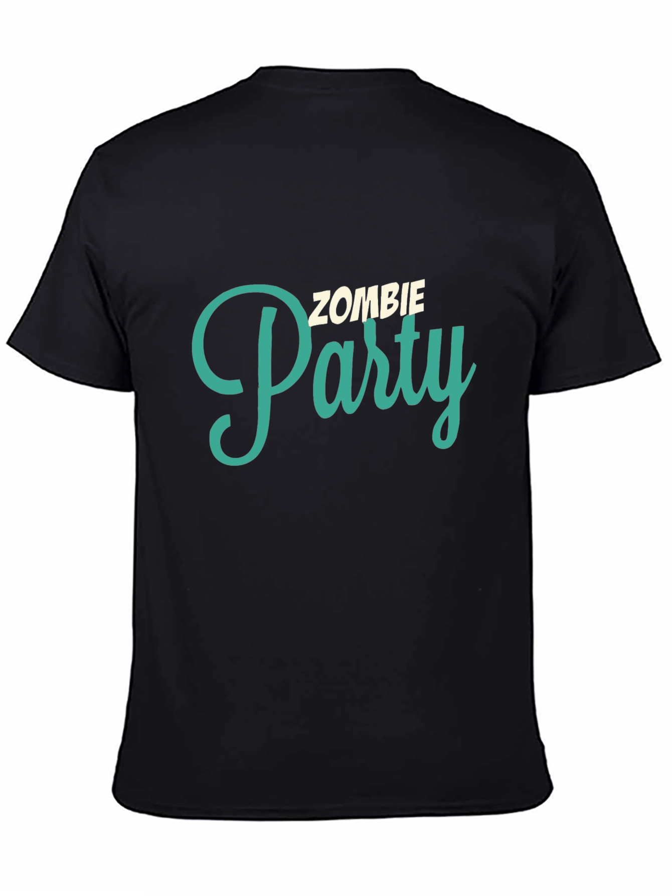 Camiseta Negra: ¡Fiesta Zombie!