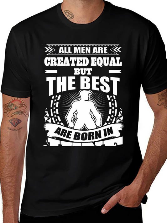 Camiseta Hombre: Todos los hombres son creados iguales