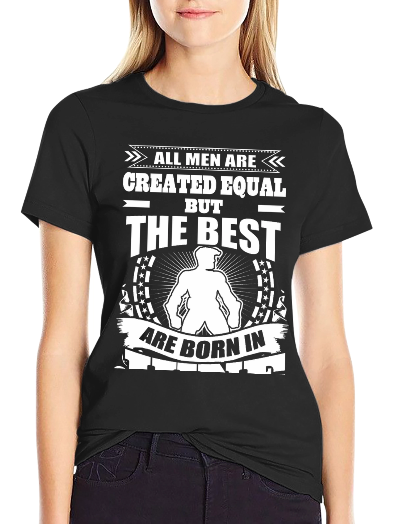 Camiseta Hombre: Todos los hombres son creados iguales