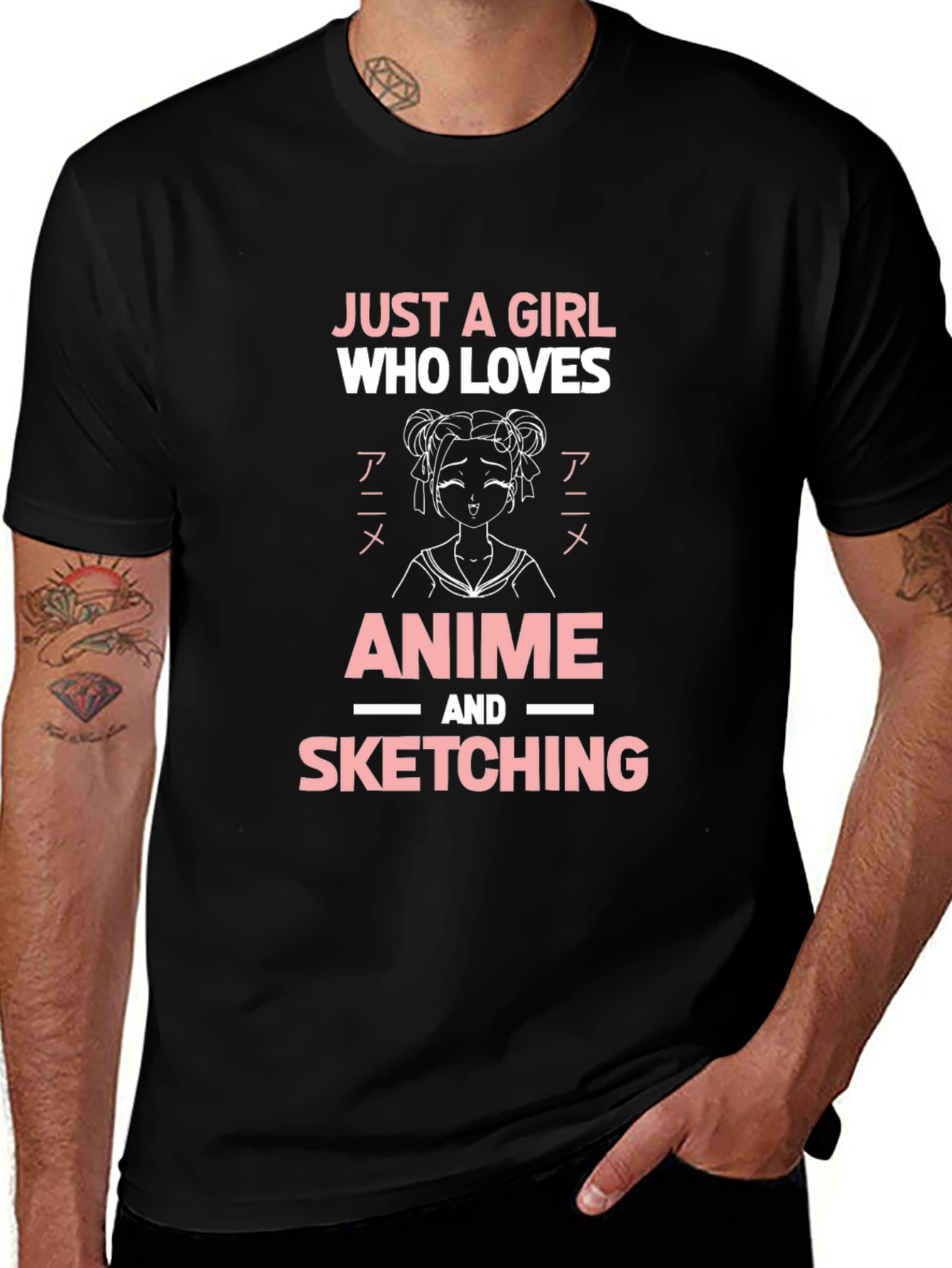 Camiseta Anime para Amantes del Dibujo