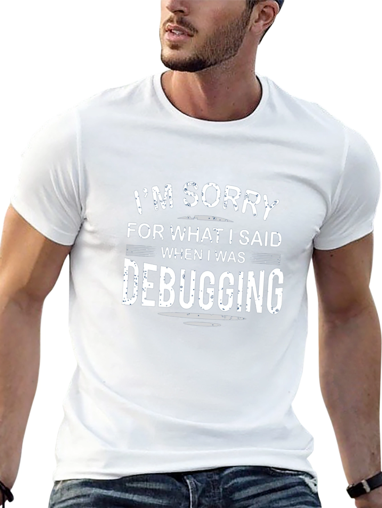 Camiseta Negra: Lo Siento Debugging