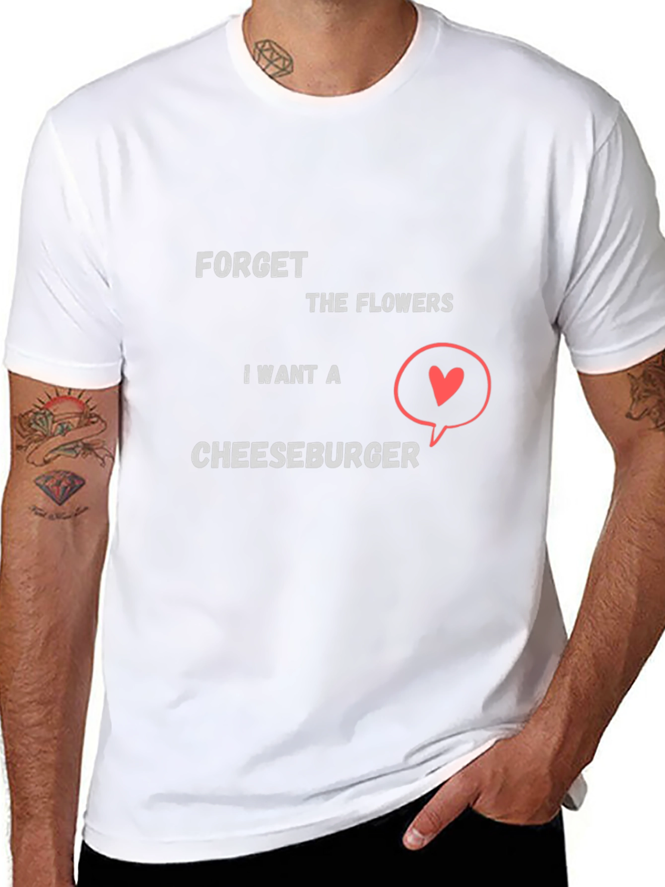 Camiseta Negra Divertida: ¡Quiero una Cheeseburger!
