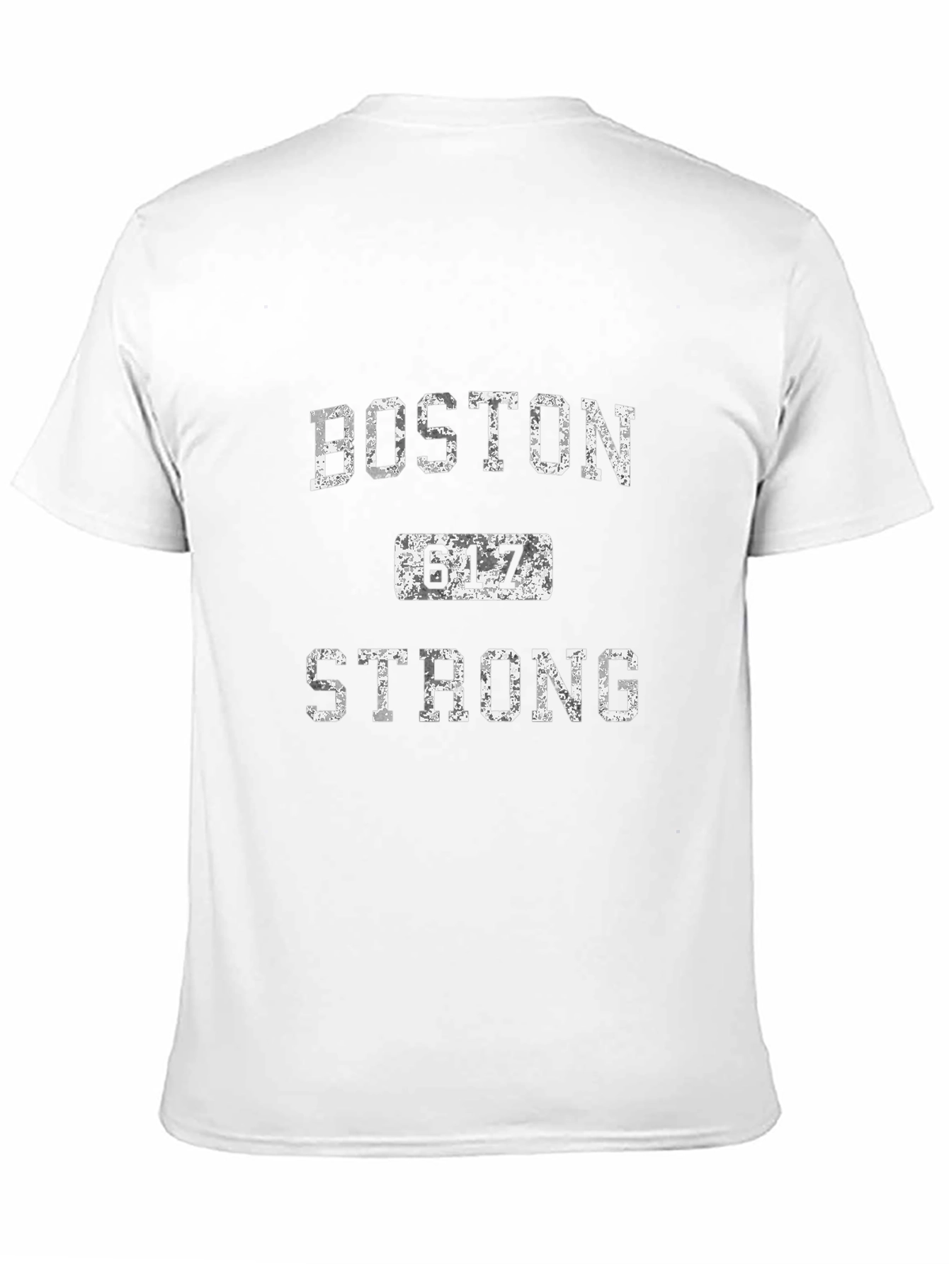Camiseta Negra Boston 617 Strong