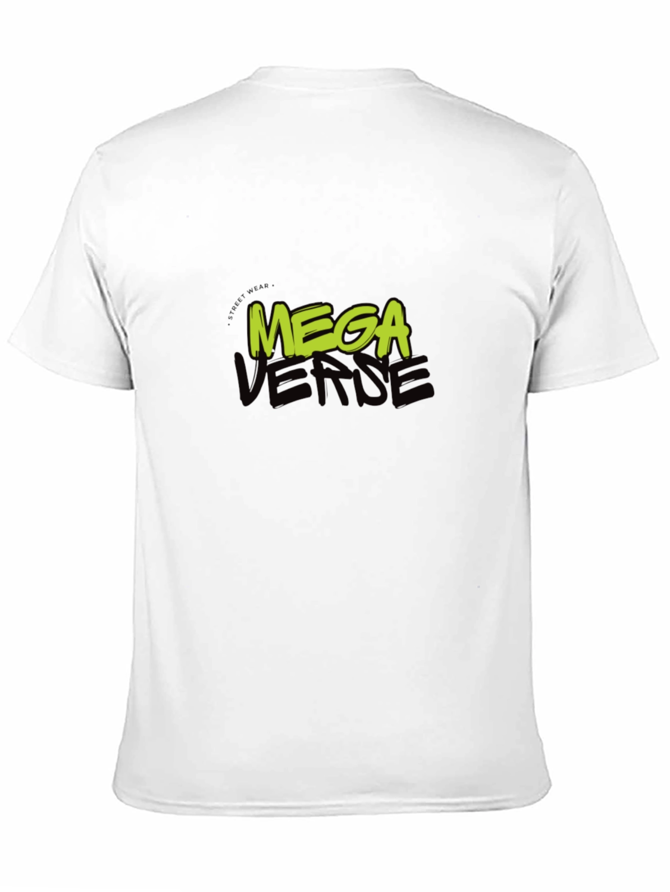 Camiseta Negra Mega Verse Urbana