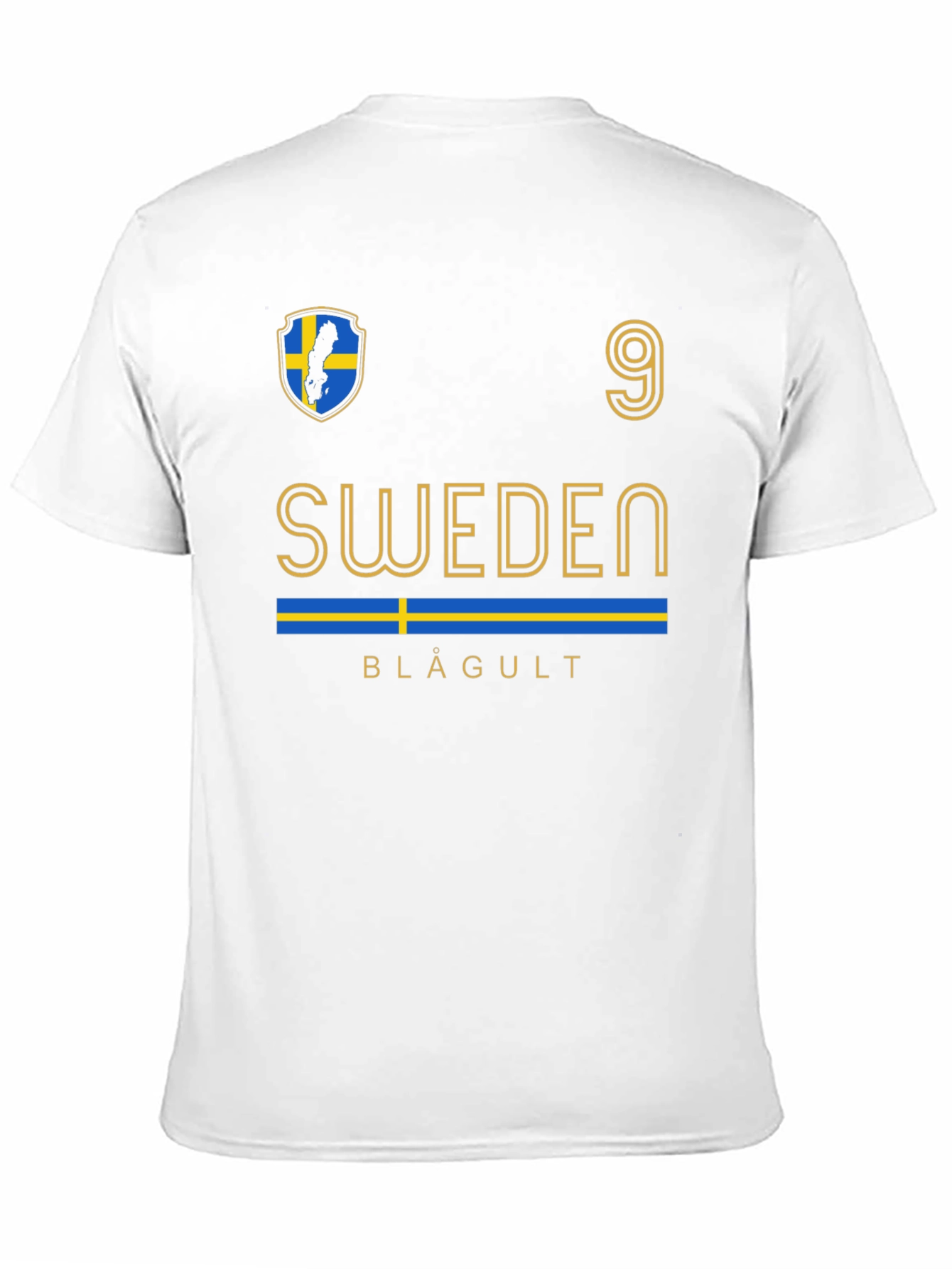 Camiseta Suecia Fútbol Número 9