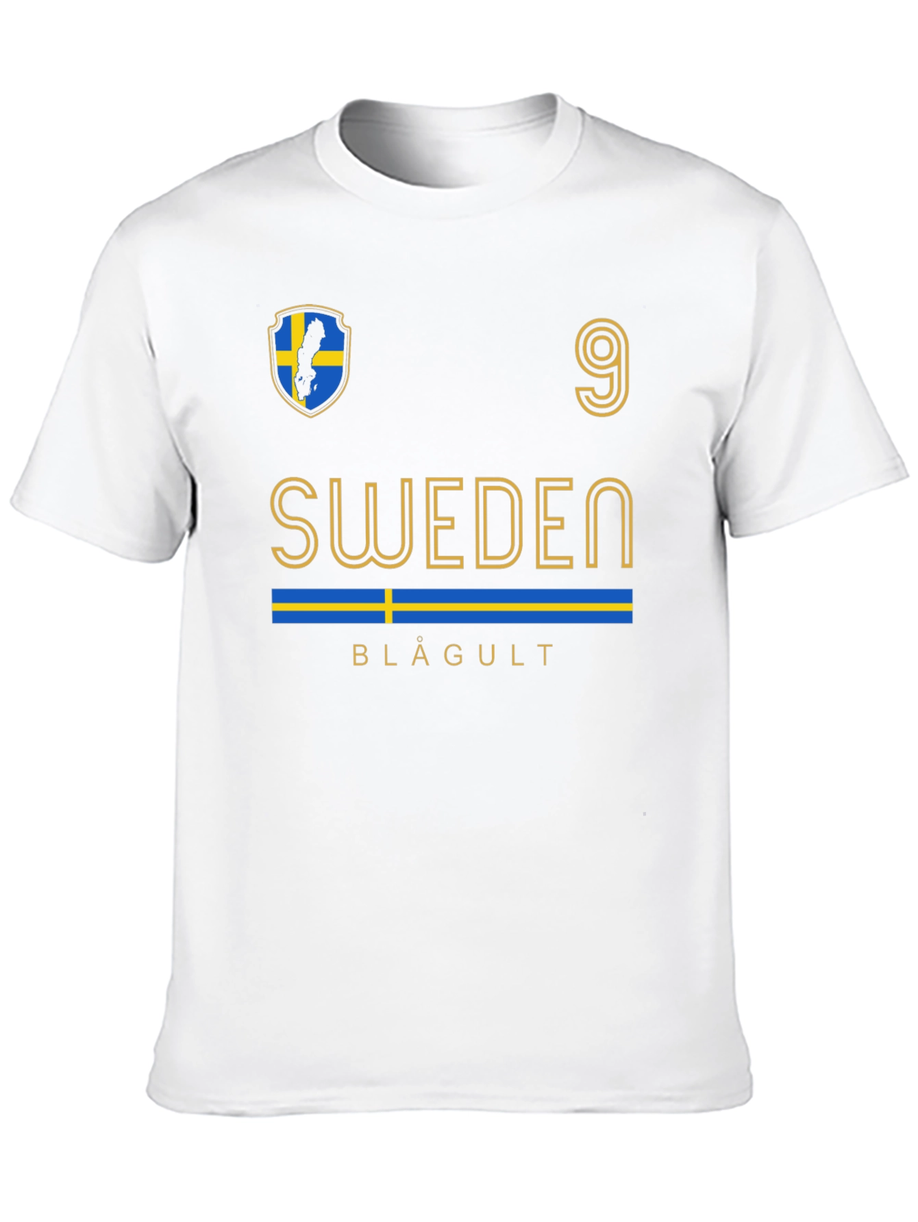 Camiseta Suecia Fútbol Número 9