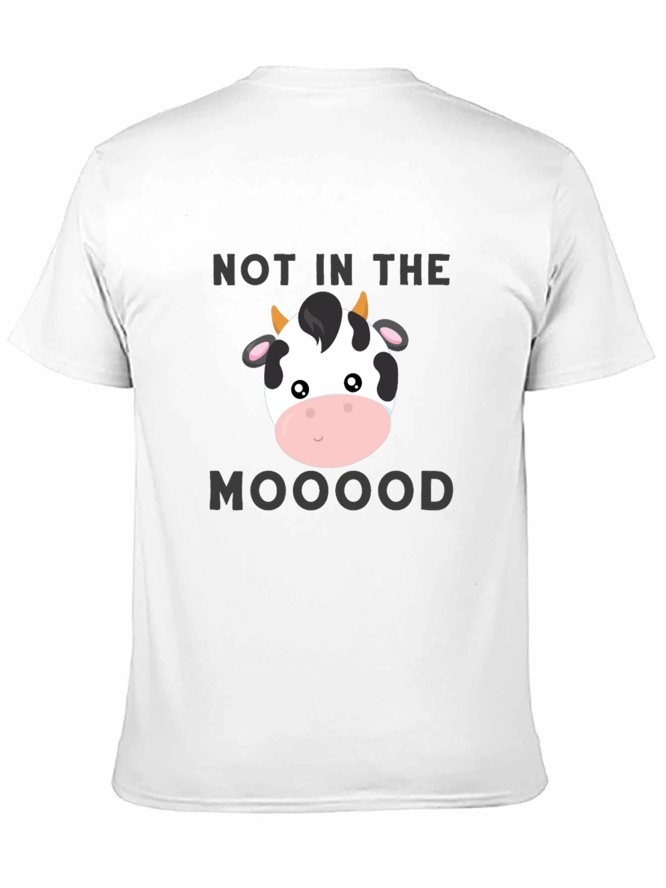 Camiseta Negra No In The Mooood