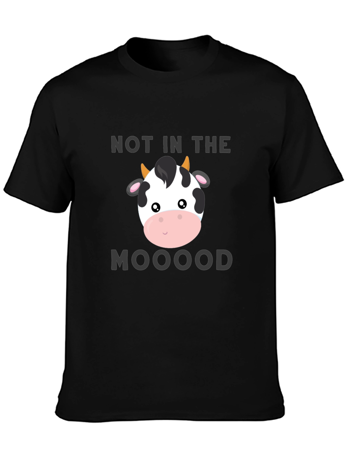 Camiseta Negra No In The Mooood