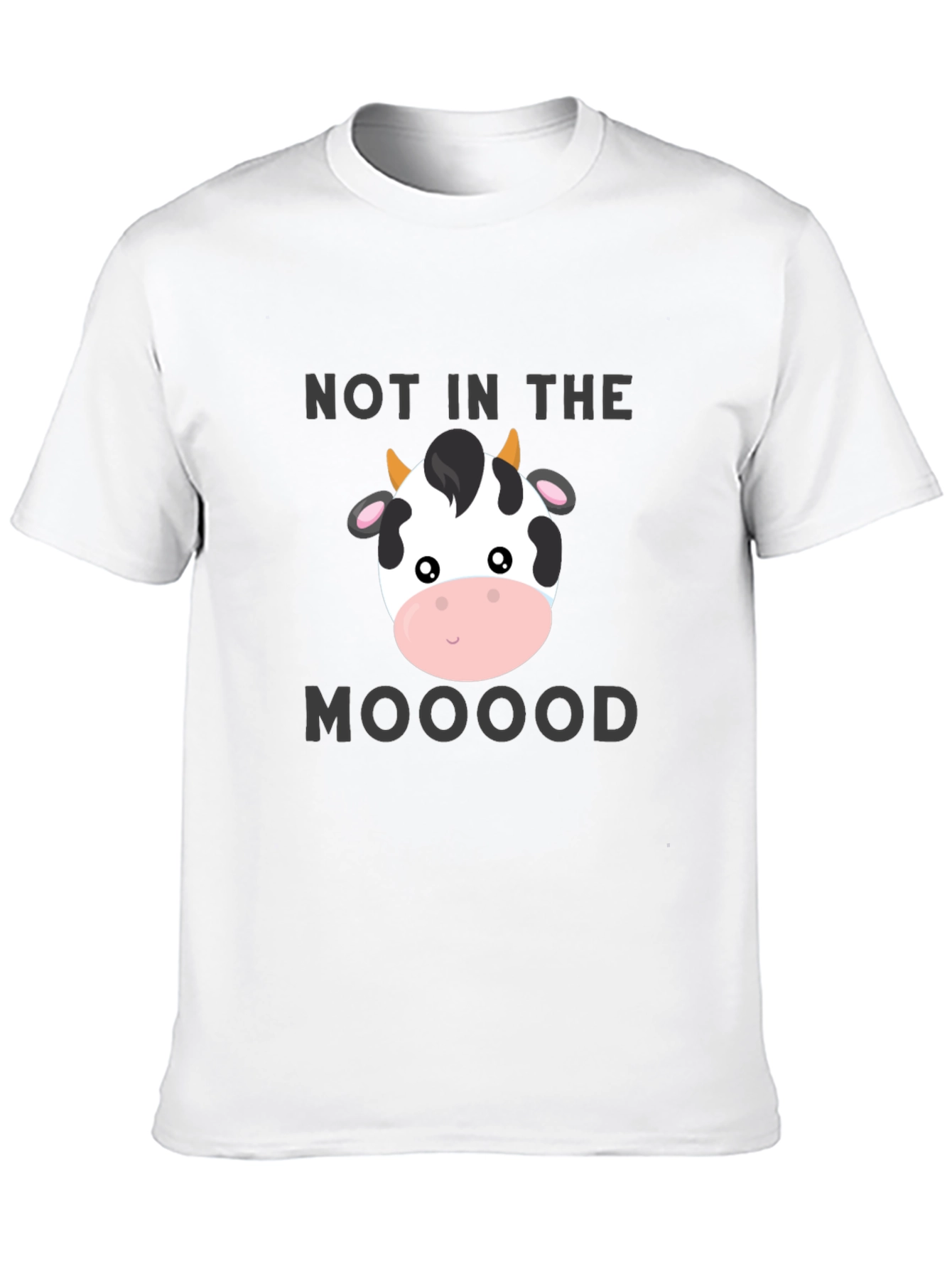 Camiseta Negra No In The Mooood