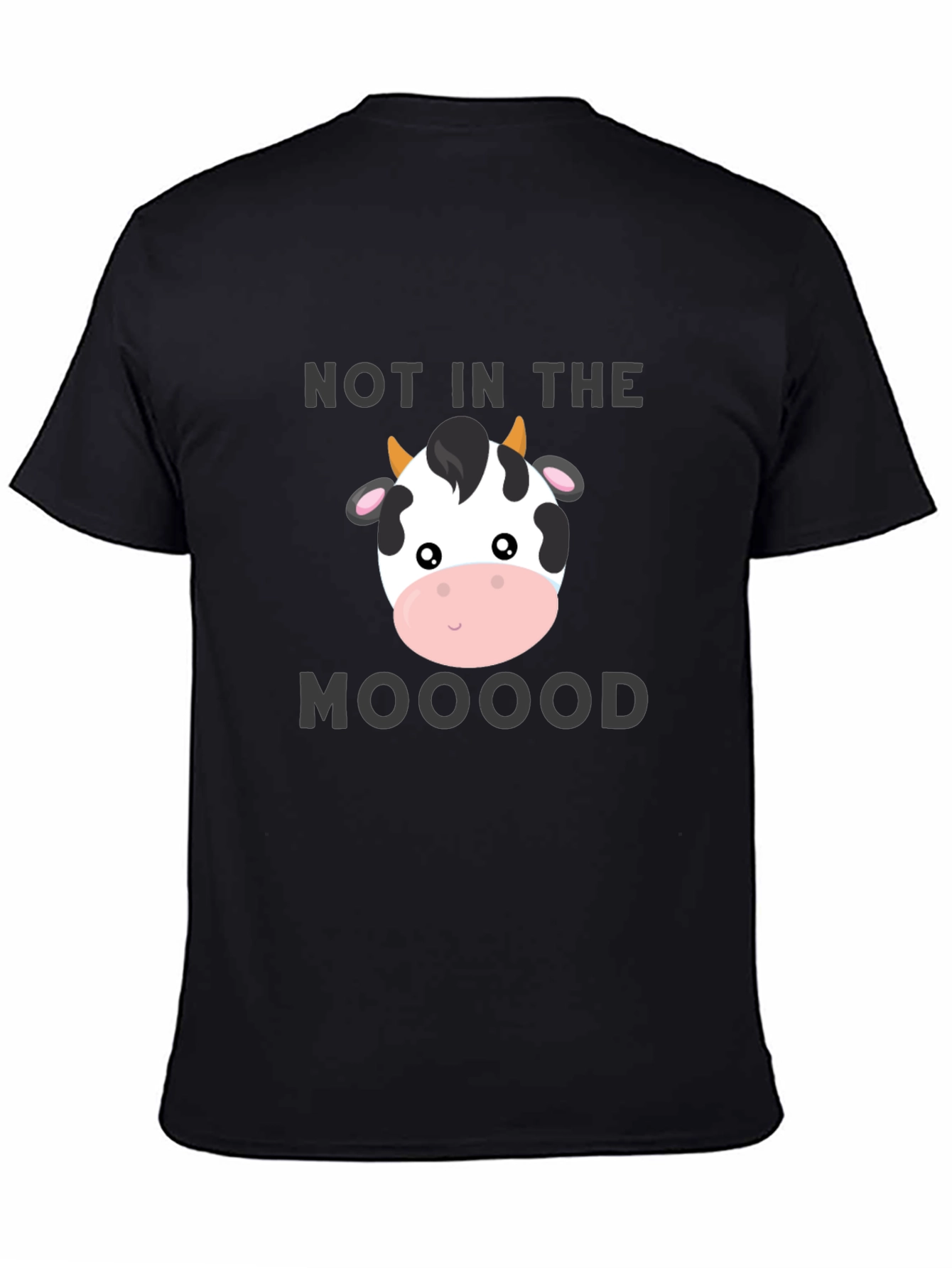 Camiseta Negra No In The Mooood