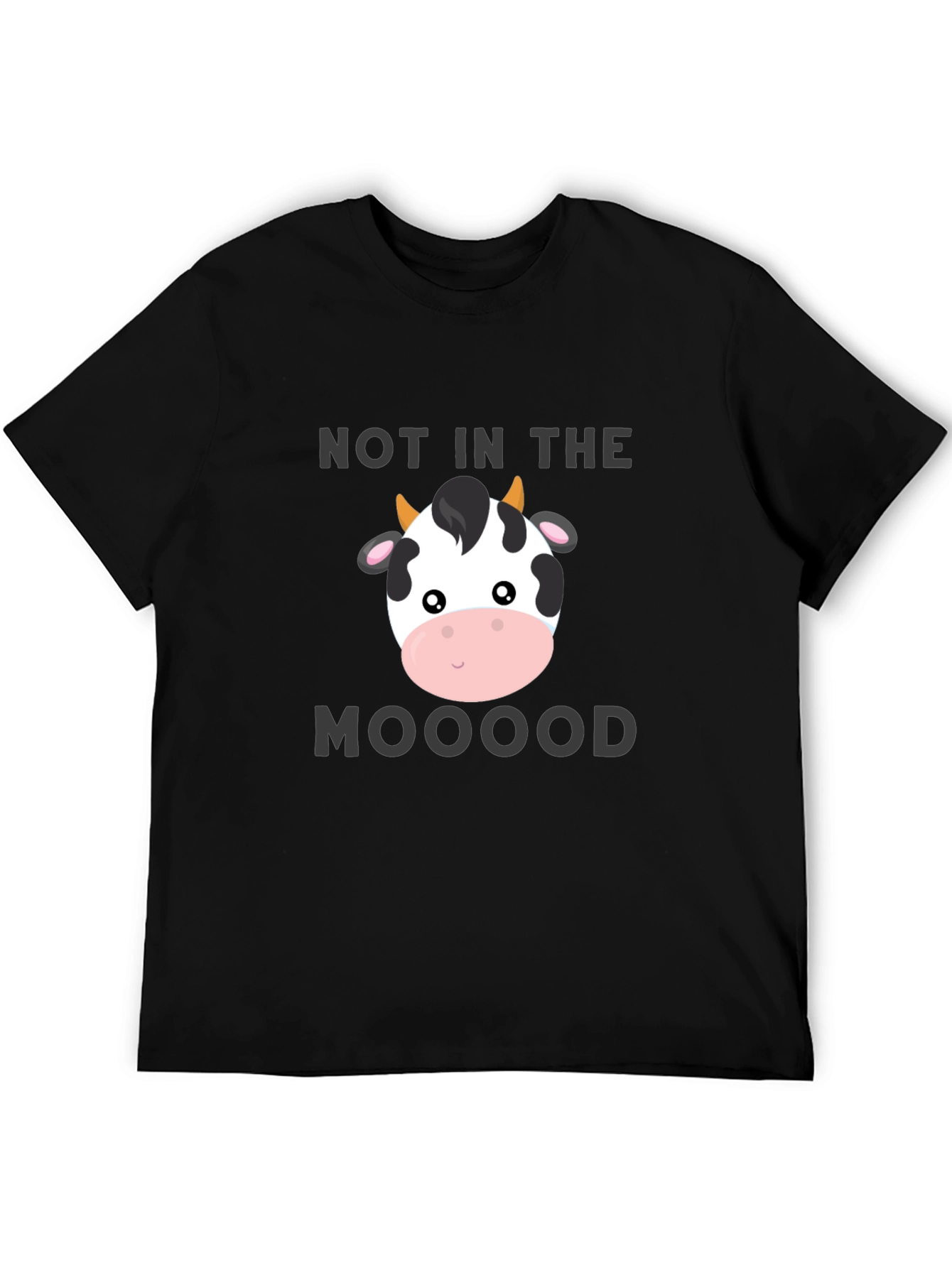 Camiseta Negra No In The Mooood