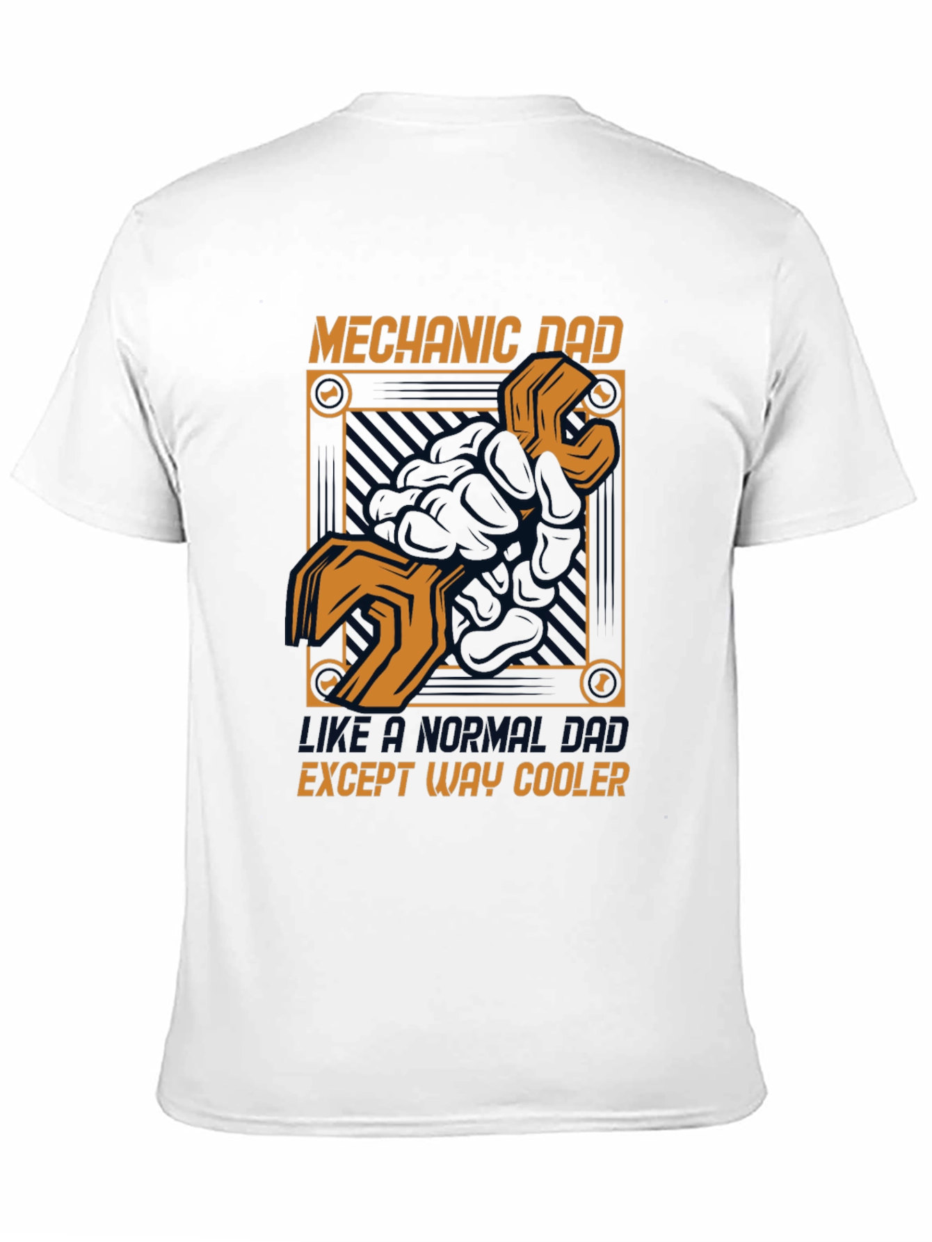 Camiseta Negra Mechanic Dad