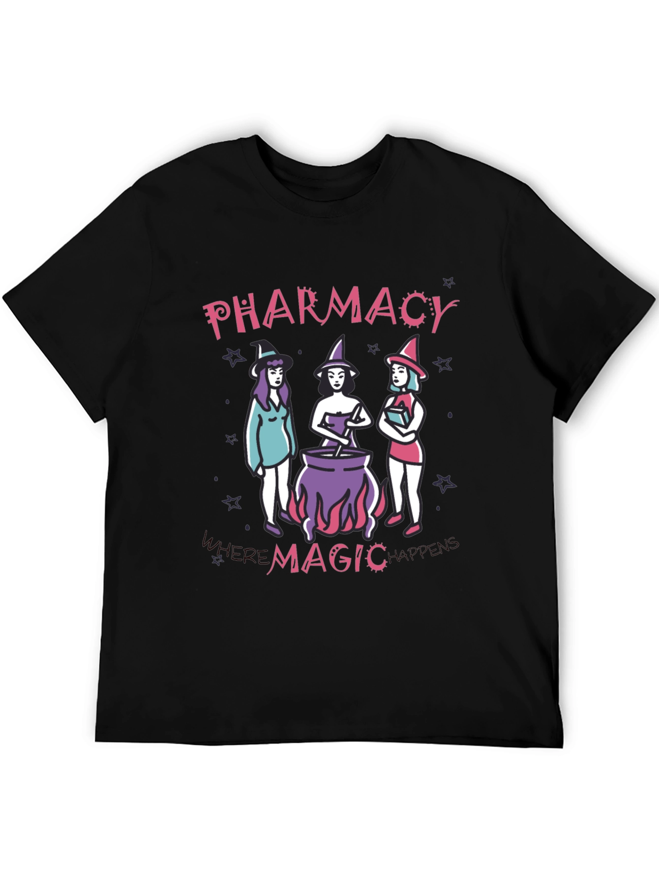 Camiseta Negra Pharmacy Magic