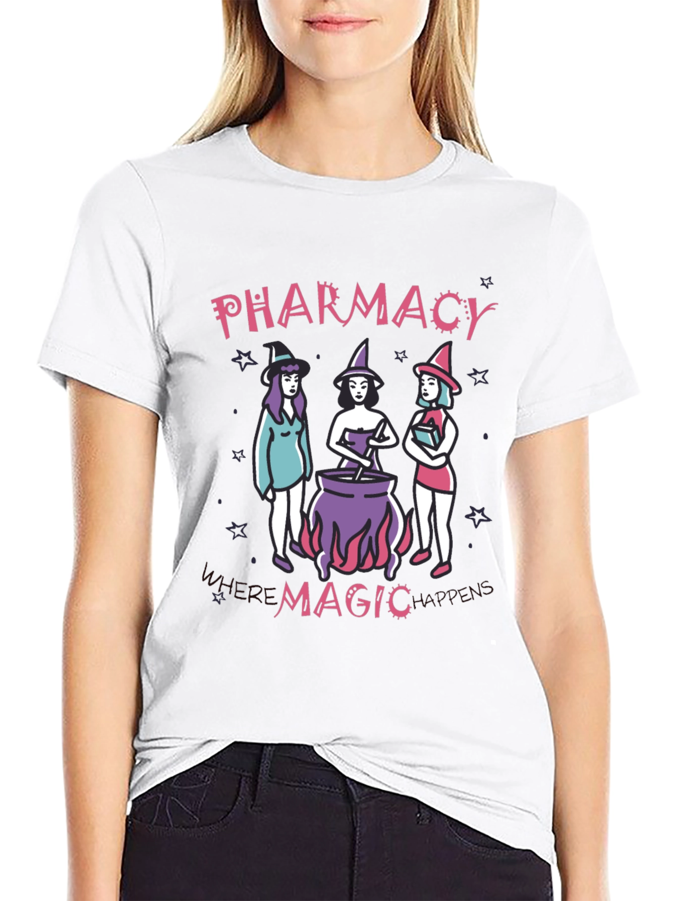 Camiseta Negra Pharmacy Magic